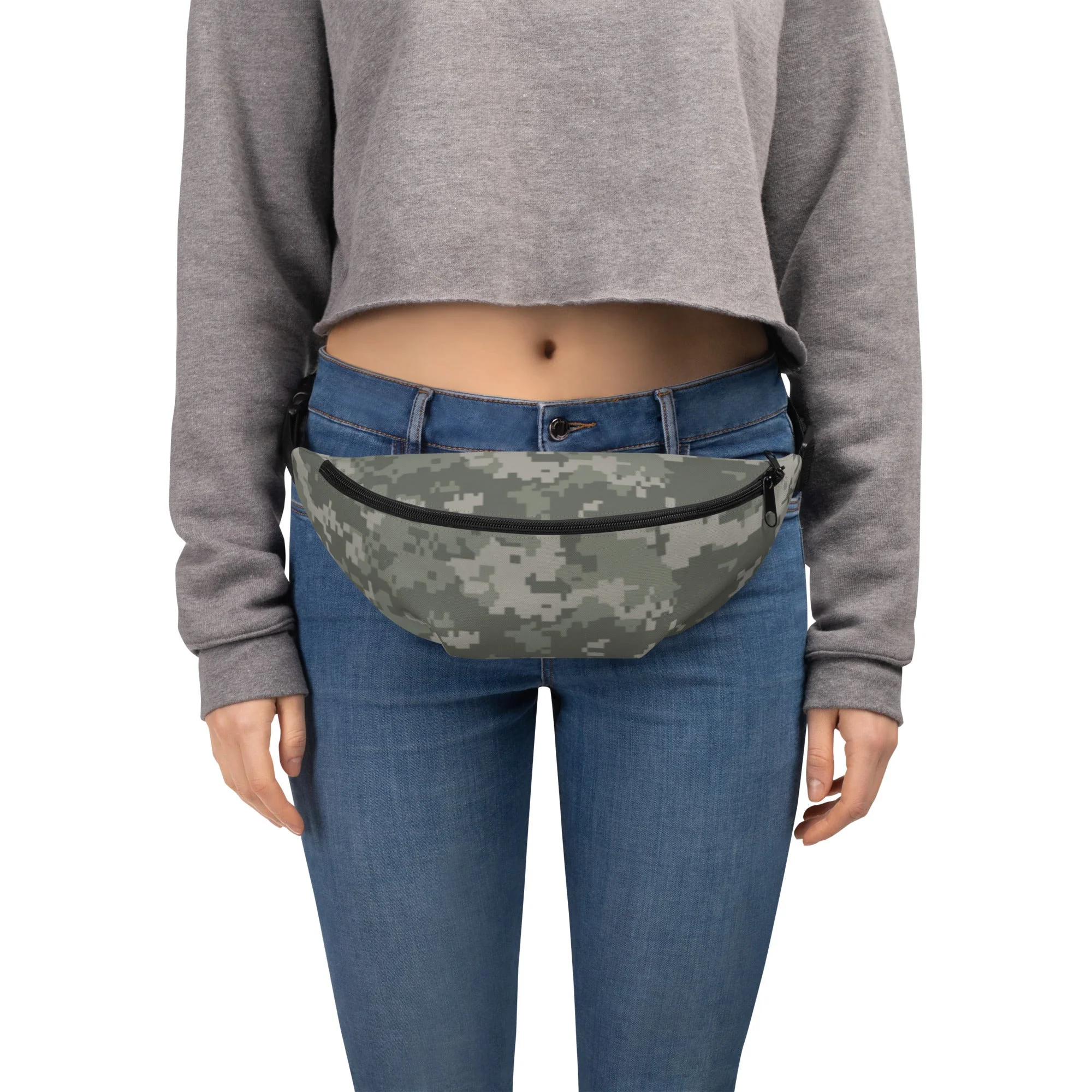 American Digital Army Combat Uniform (ACU) CAMO Fanny Pack - Image 3
