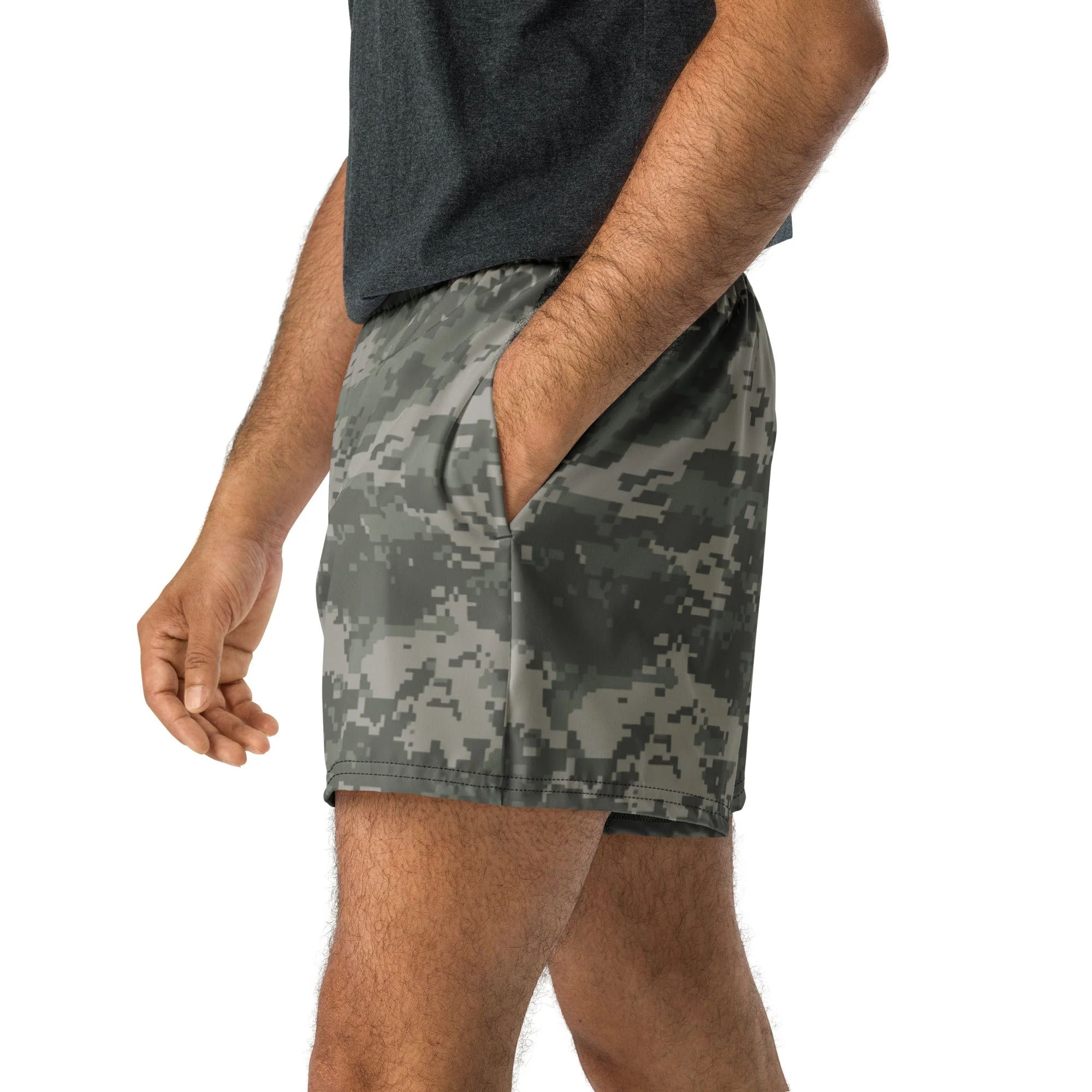 American Digital Army Combat Uniform (ACU) CAMO Unisex Athletic Shorts