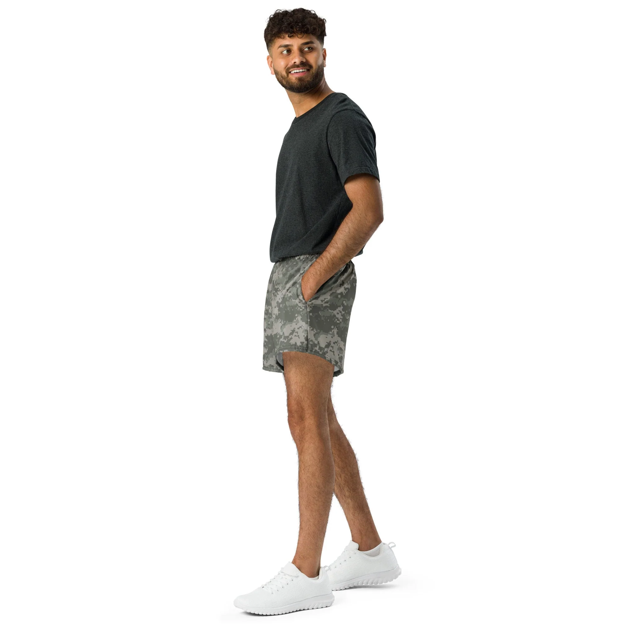 American Digital Army Combat Uniform (ACU) CAMO Unisex Athletic Shorts - Image 8