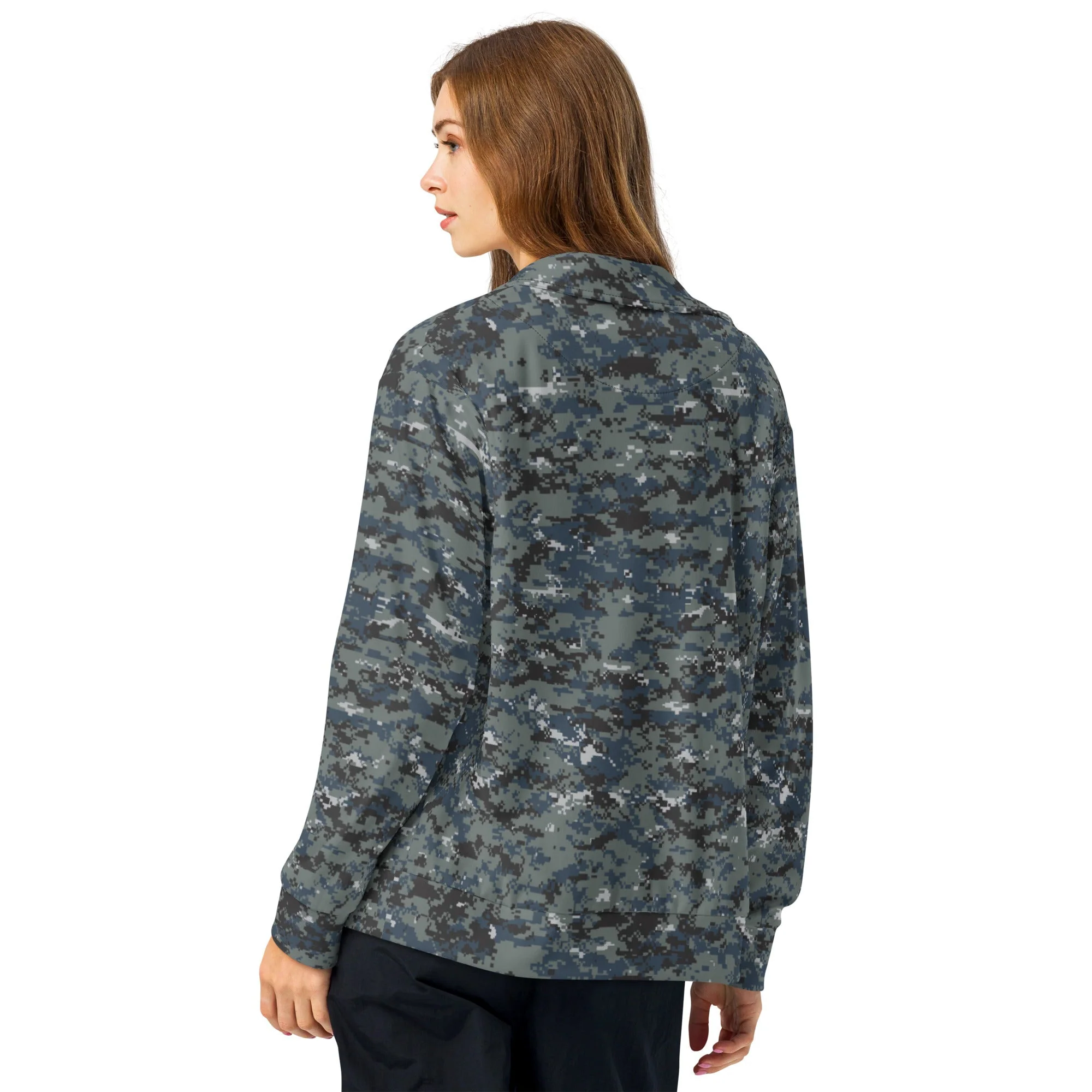 American Digital Blueberry CAMO Unisex Track Jacket - Image 6