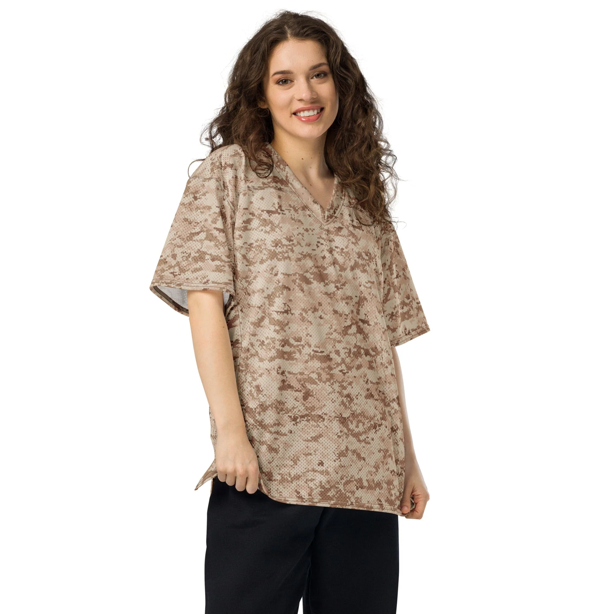 American Digital Desert CAMO Unisex American Football Jersey - Image 2