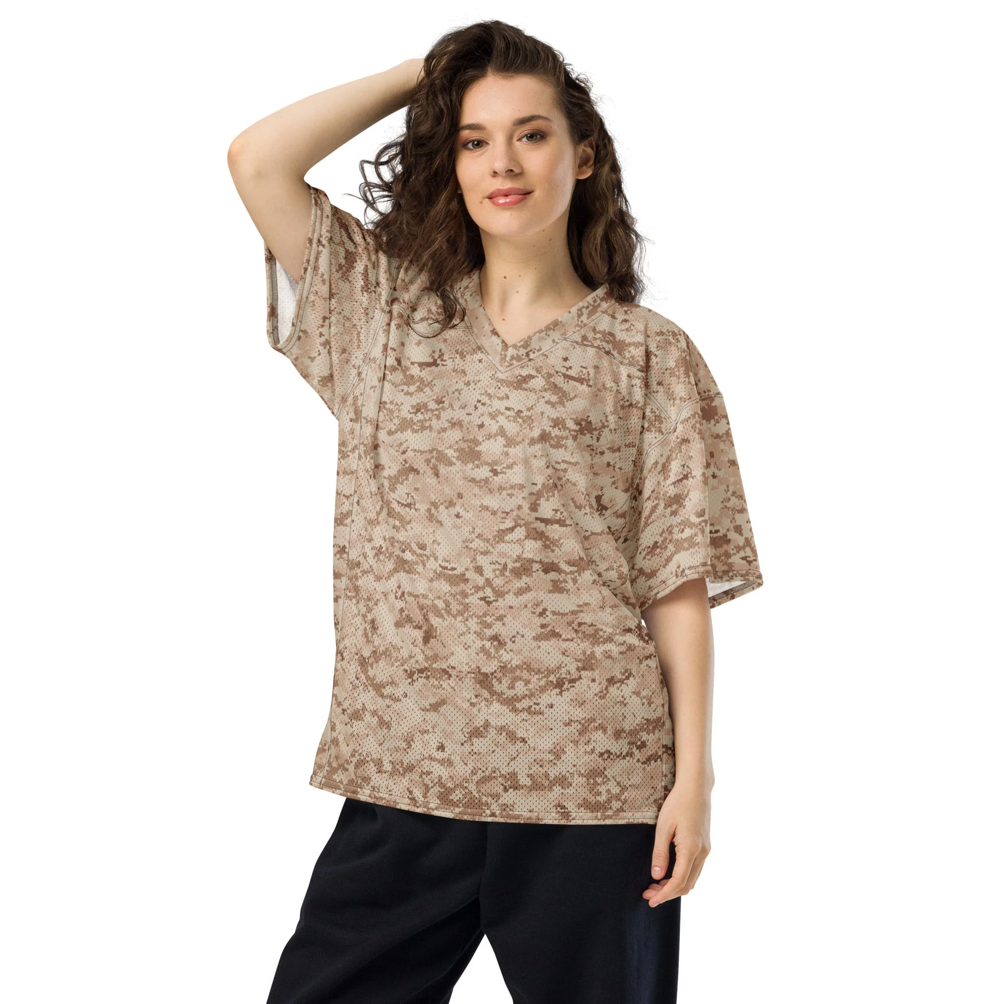 American Digital Desert CAMO Unisex American Football Jersey - Image 4