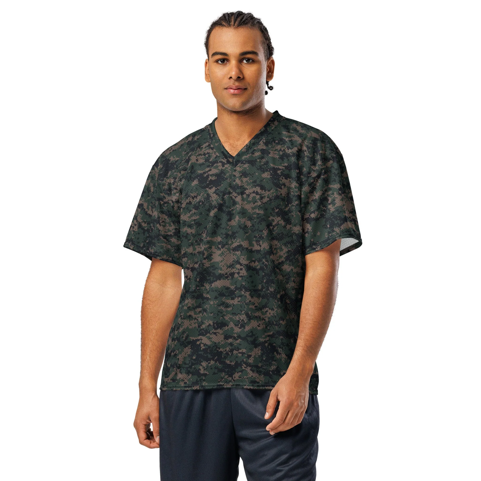 American Digital Woodland CAMO Unisex American Football Jersey - Image 17