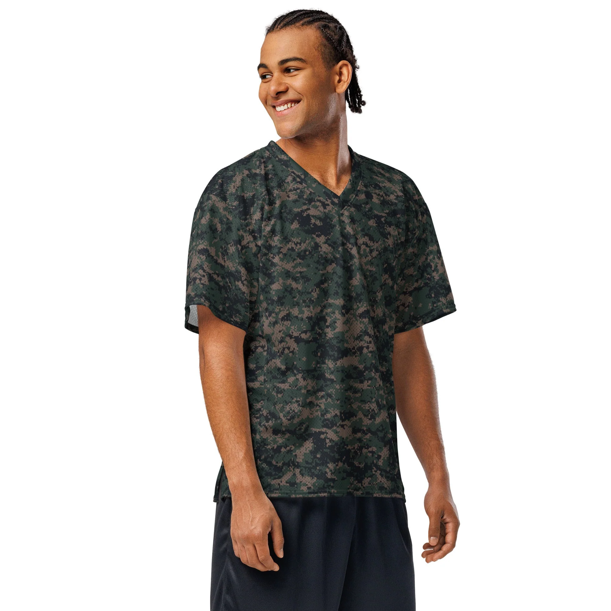 American Digital Woodland CAMO Unisex American Football Jersey - Image 3