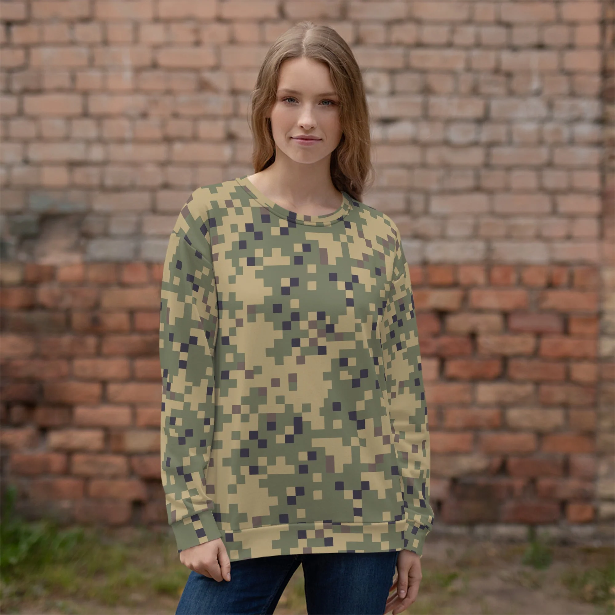 American Digital Dual-Tex CAMO Unisex Sweatshirt - Image 2