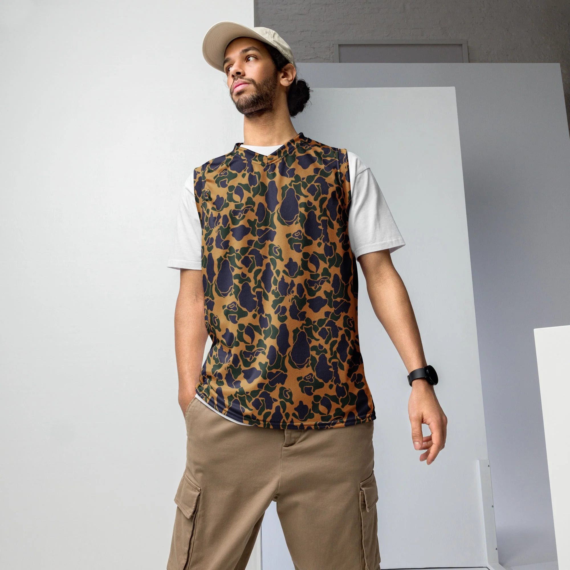 American Frog Skin Dusk CAMO Unisex Basketball Jersey