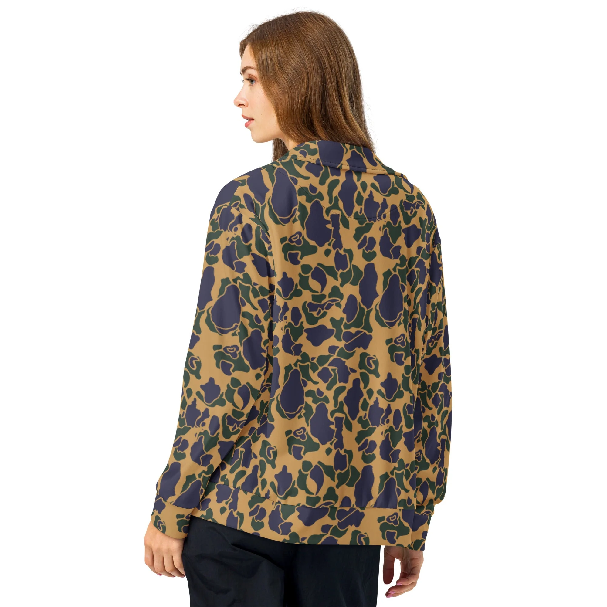 American Frog Skin Dusk CAMO Unisex Track Jacket - Image 7