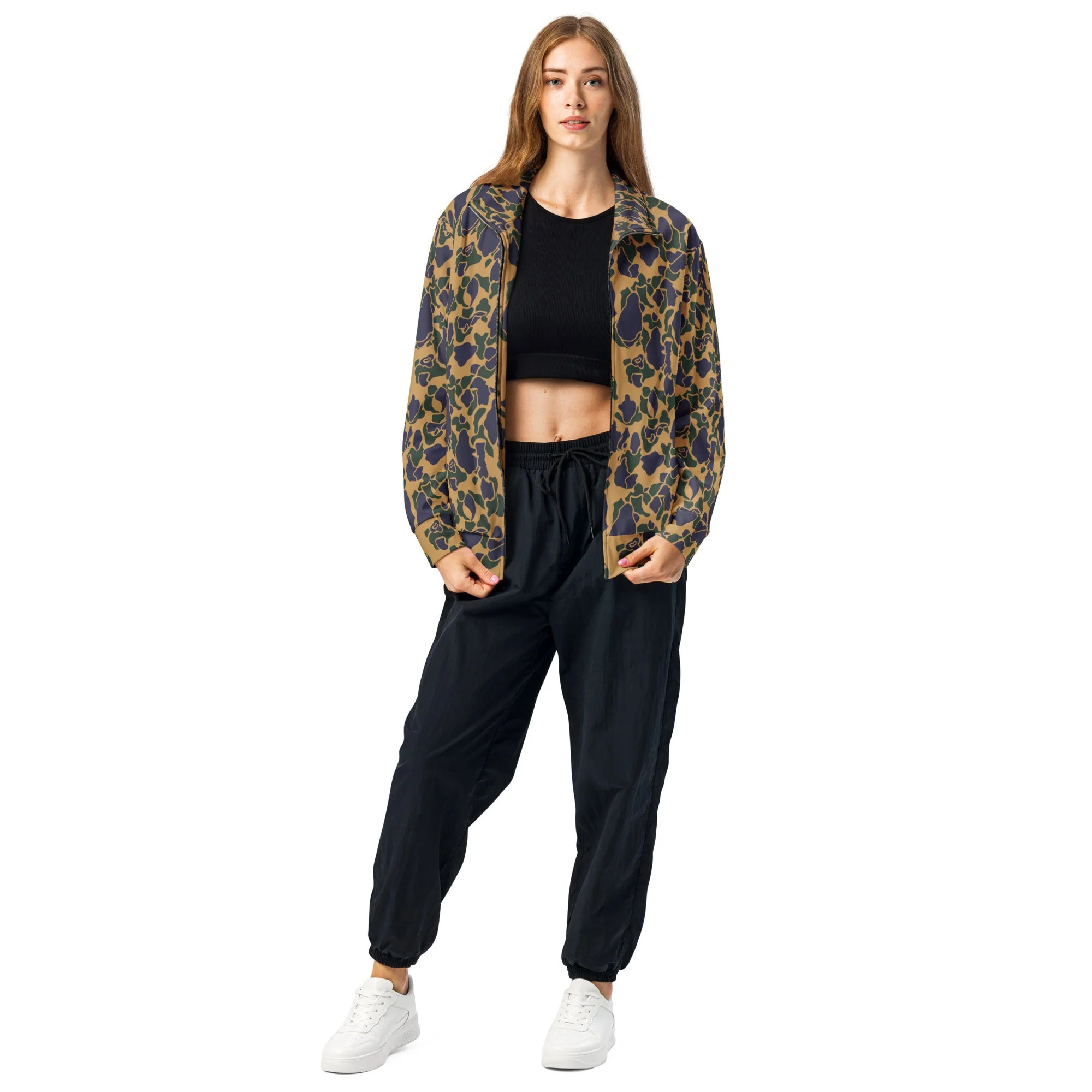 American Frog Skin Dusk CAMO Unisex Track Jacket - Image 8