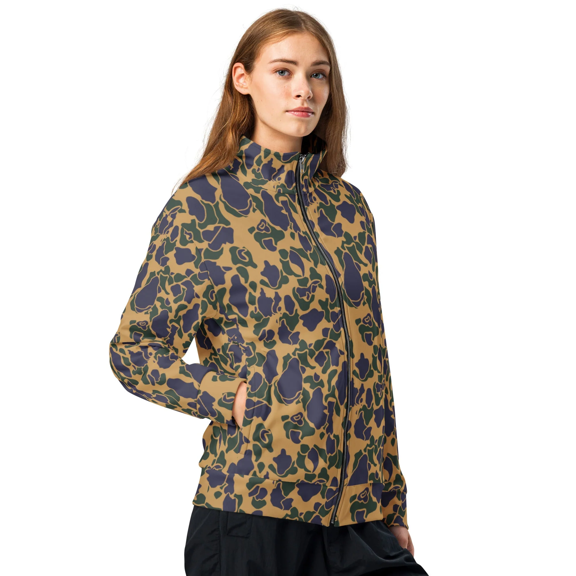 American Frog Skin Dusk CAMO Unisex Track Jacket - Image 9