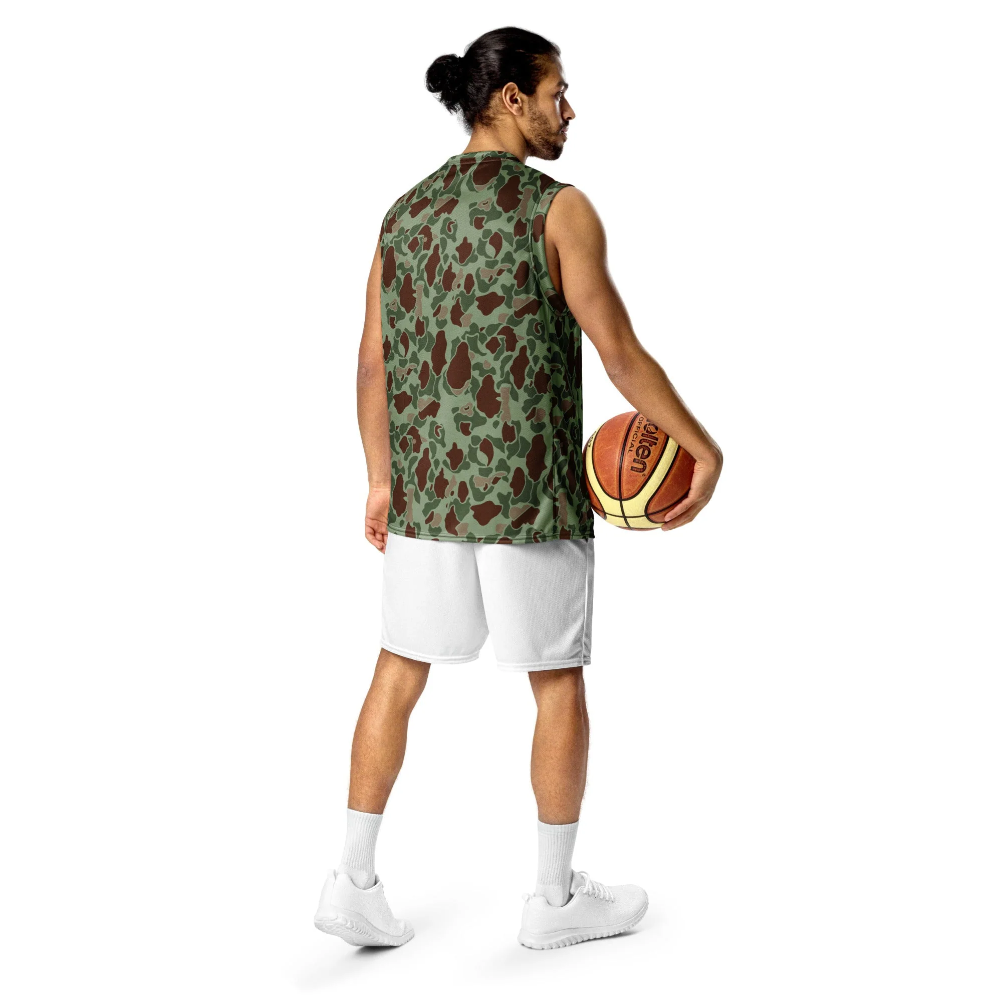 American Frog Skin Raider CAMO Unisex Basketball Jersey - Image 7