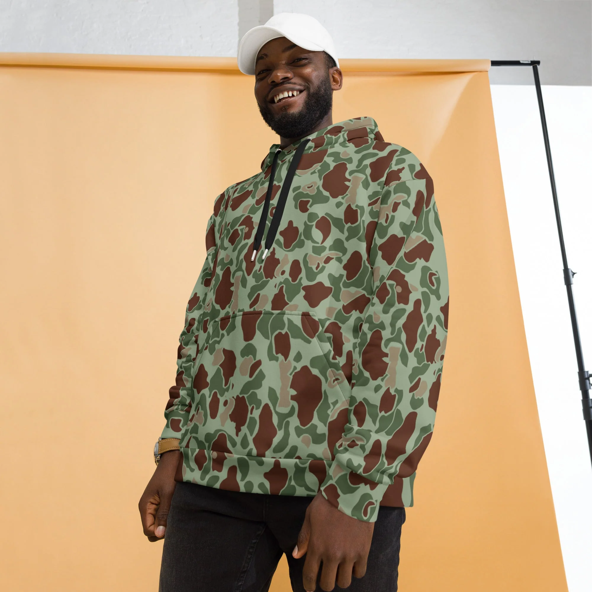 American Frog Skin Raider CAMO Unisex Hoodie - Image 12