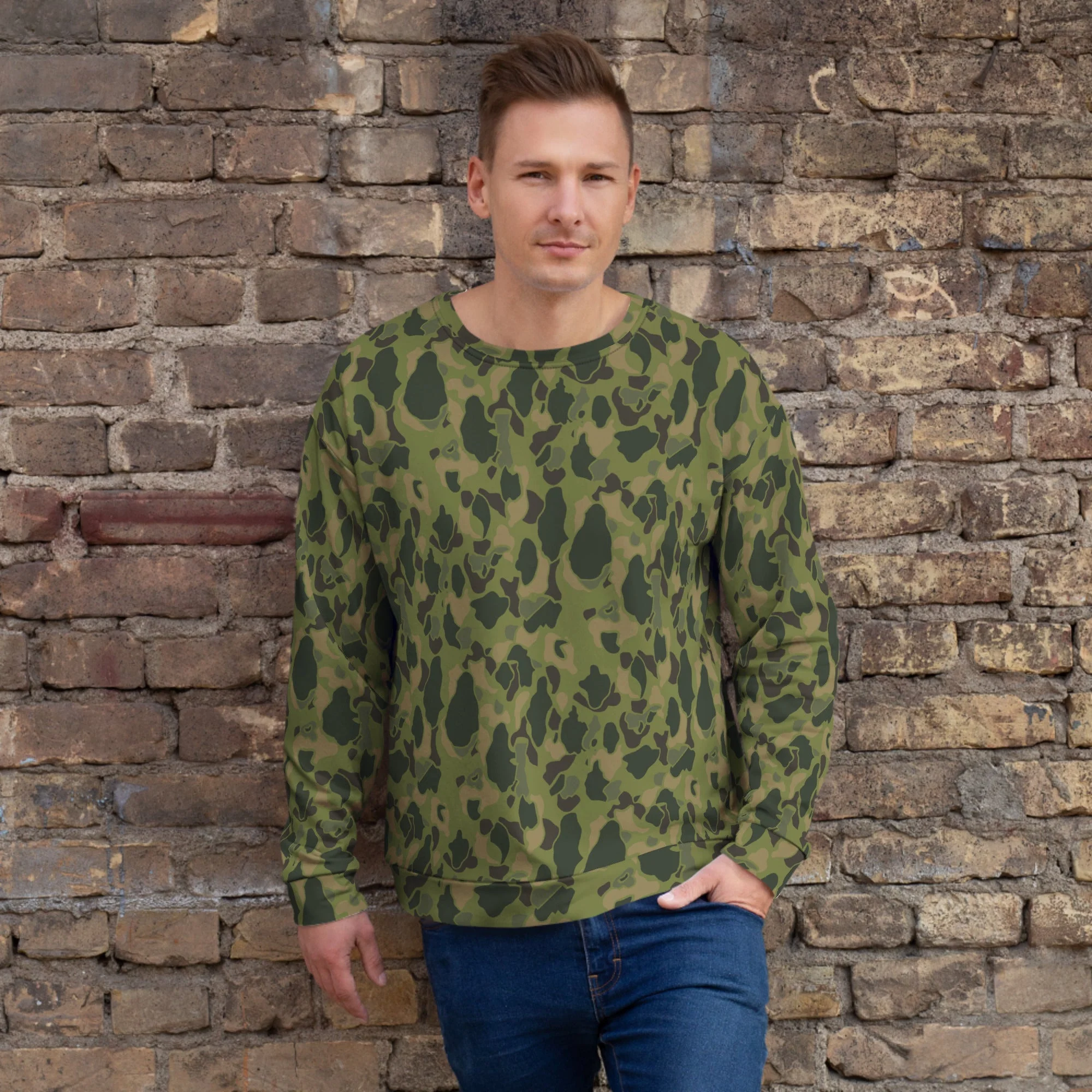 American Frog Skin Tropical CAMO Unisex Sweatshirt