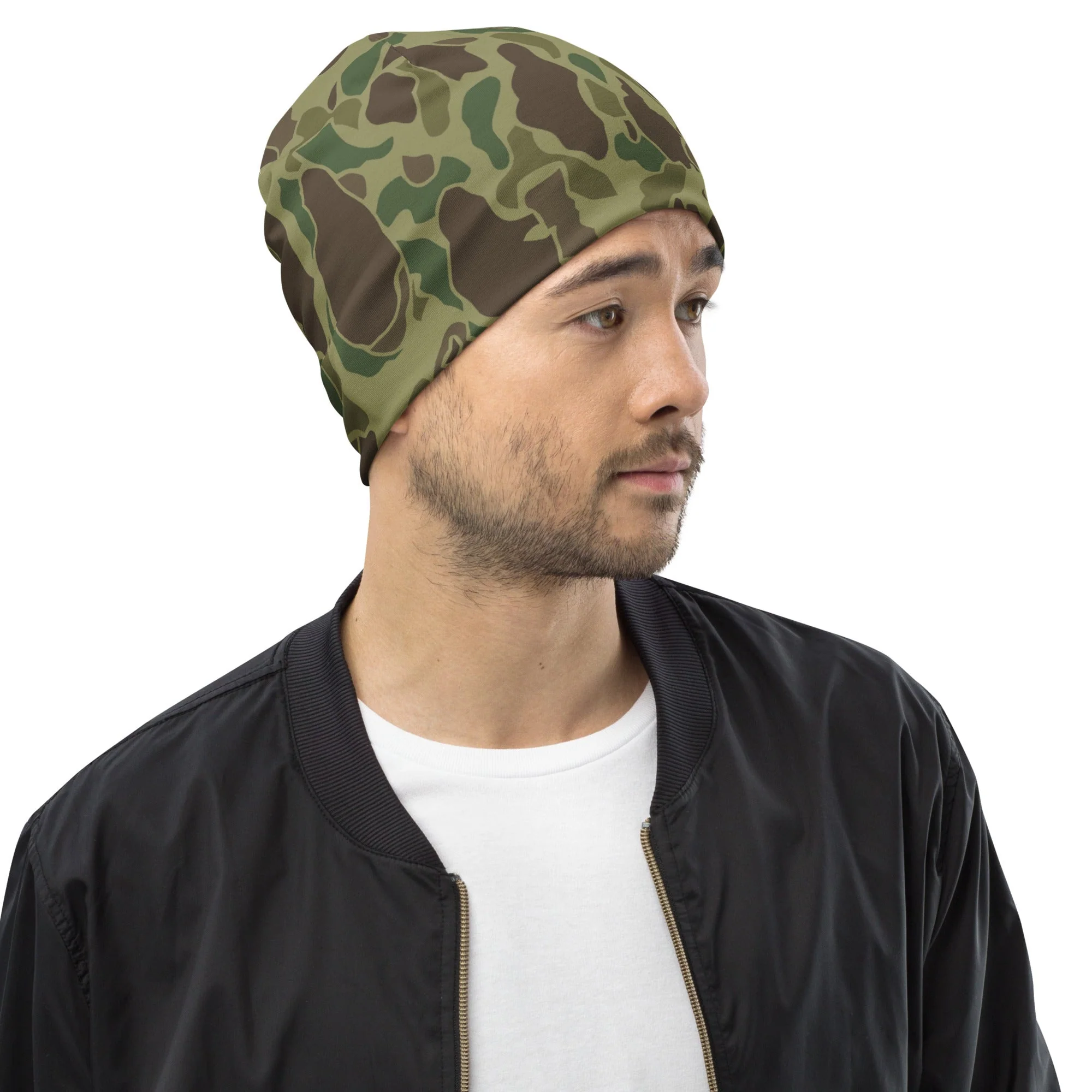 American Frog Skin Jungle CAMO Beanie - Image 3