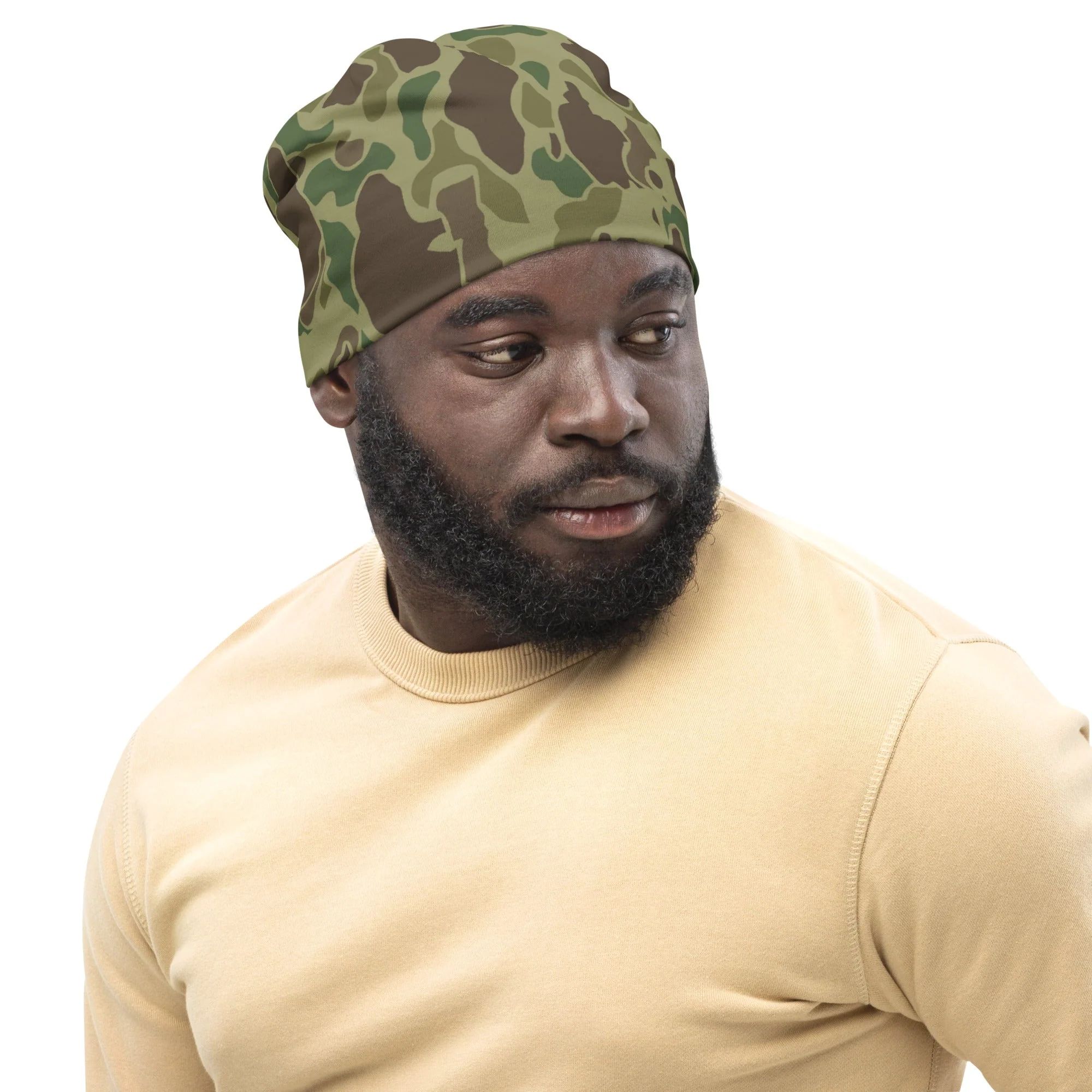 American Frog Skin Jungle CAMO Beanie - Image 5