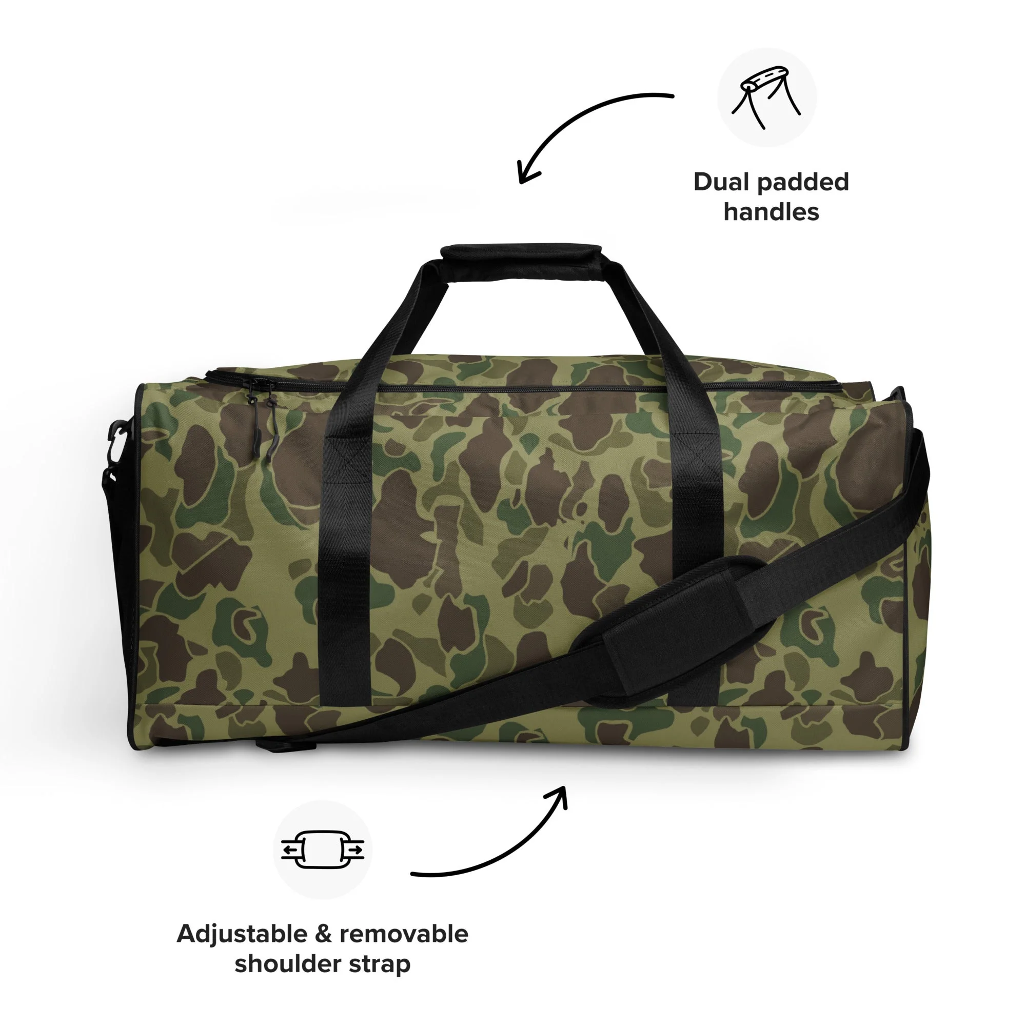 American Frog Skin Jungle CAMO Duffle Bag - Image 3