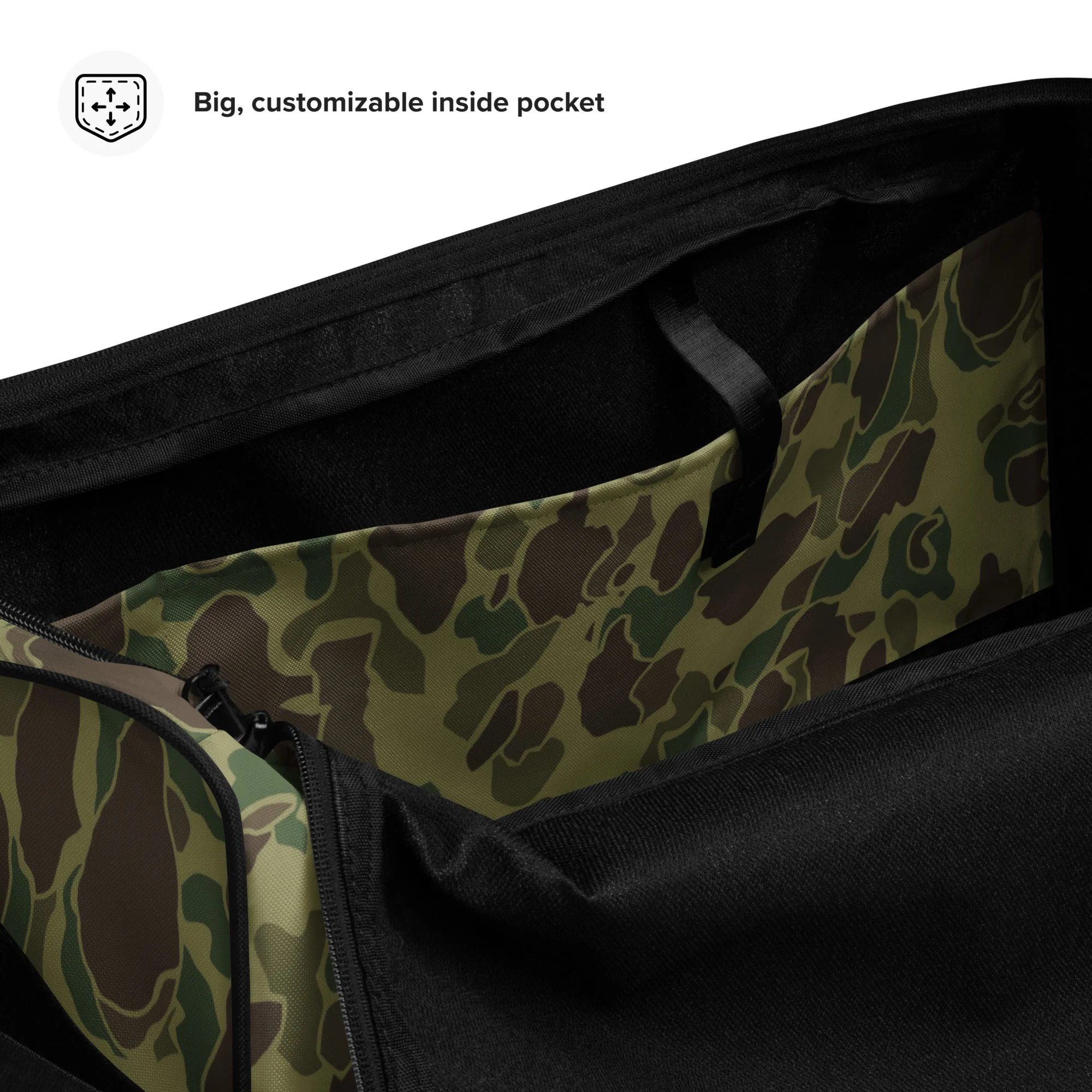 American Frog Skin Jungle CAMO Duffle Bag - Image 9