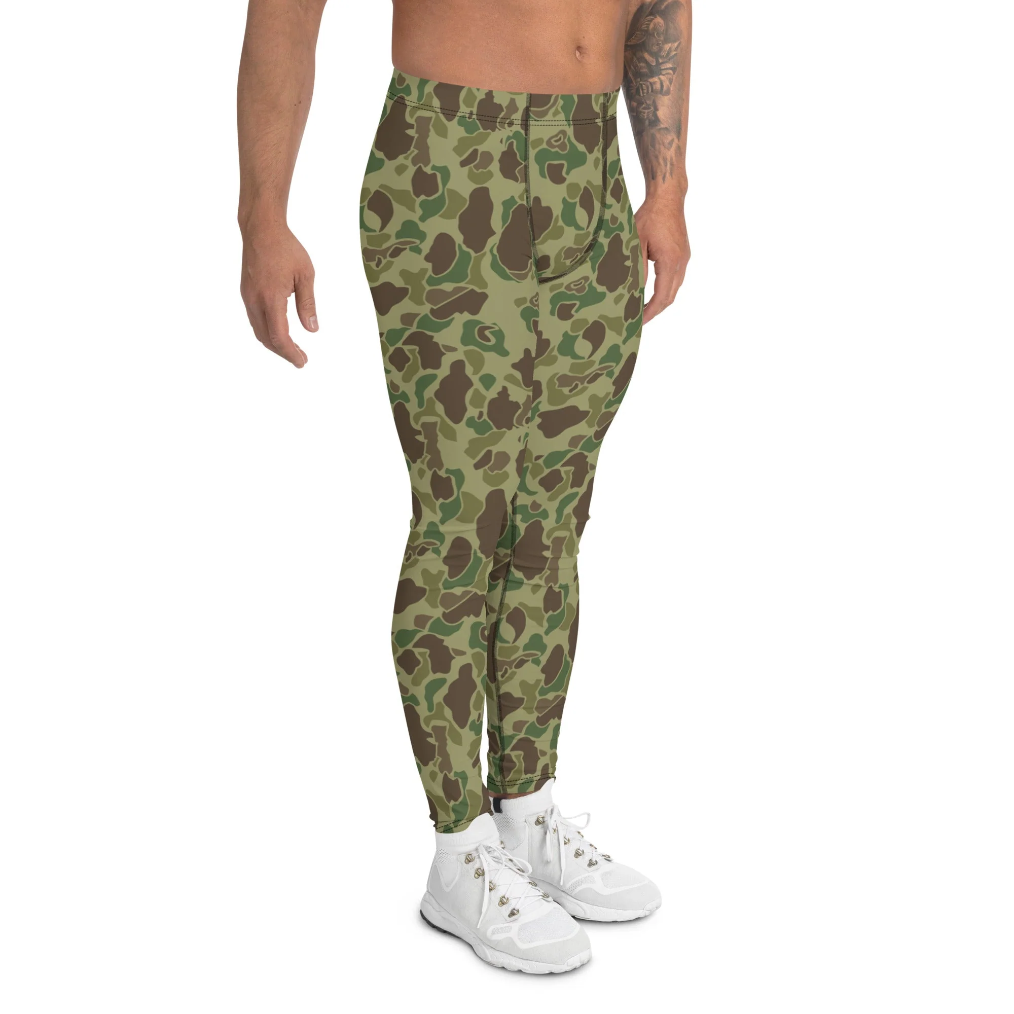 American Frog Skin Jungle CAMO Mens Leggings - Image 3