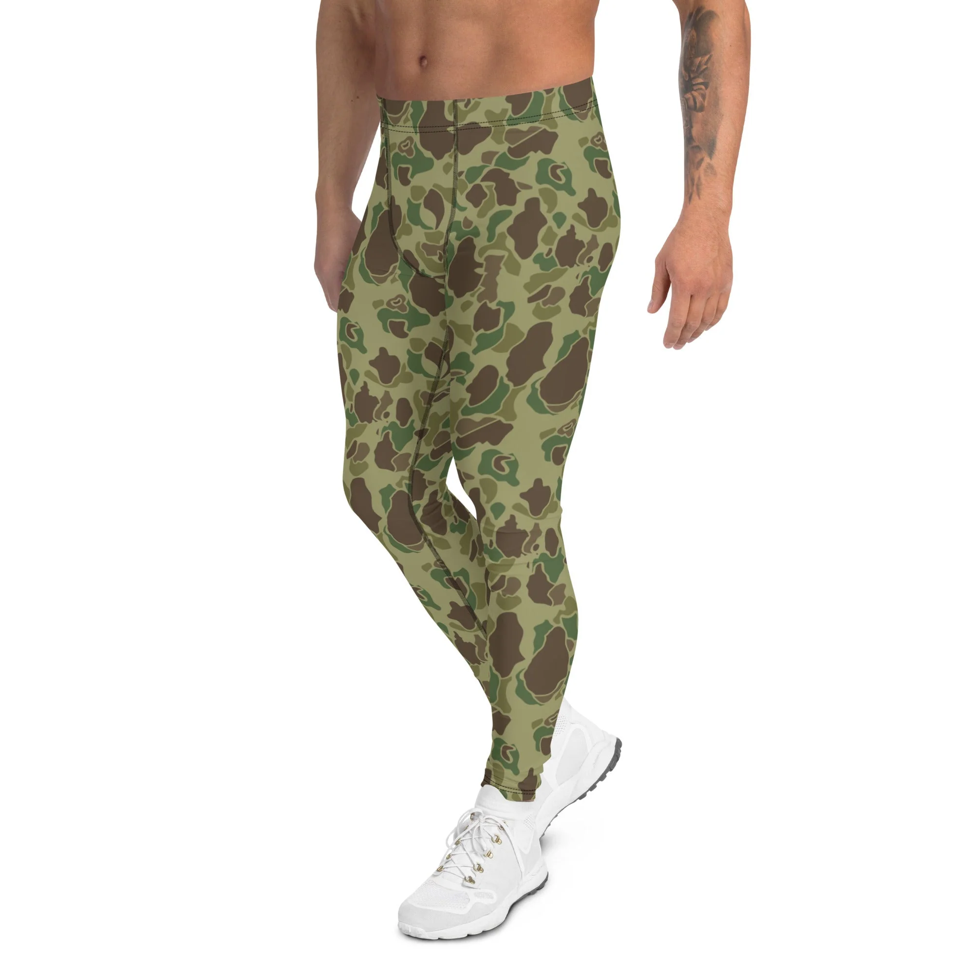 American Frog Skin Jungle CAMO Mens Leggings - Image 4