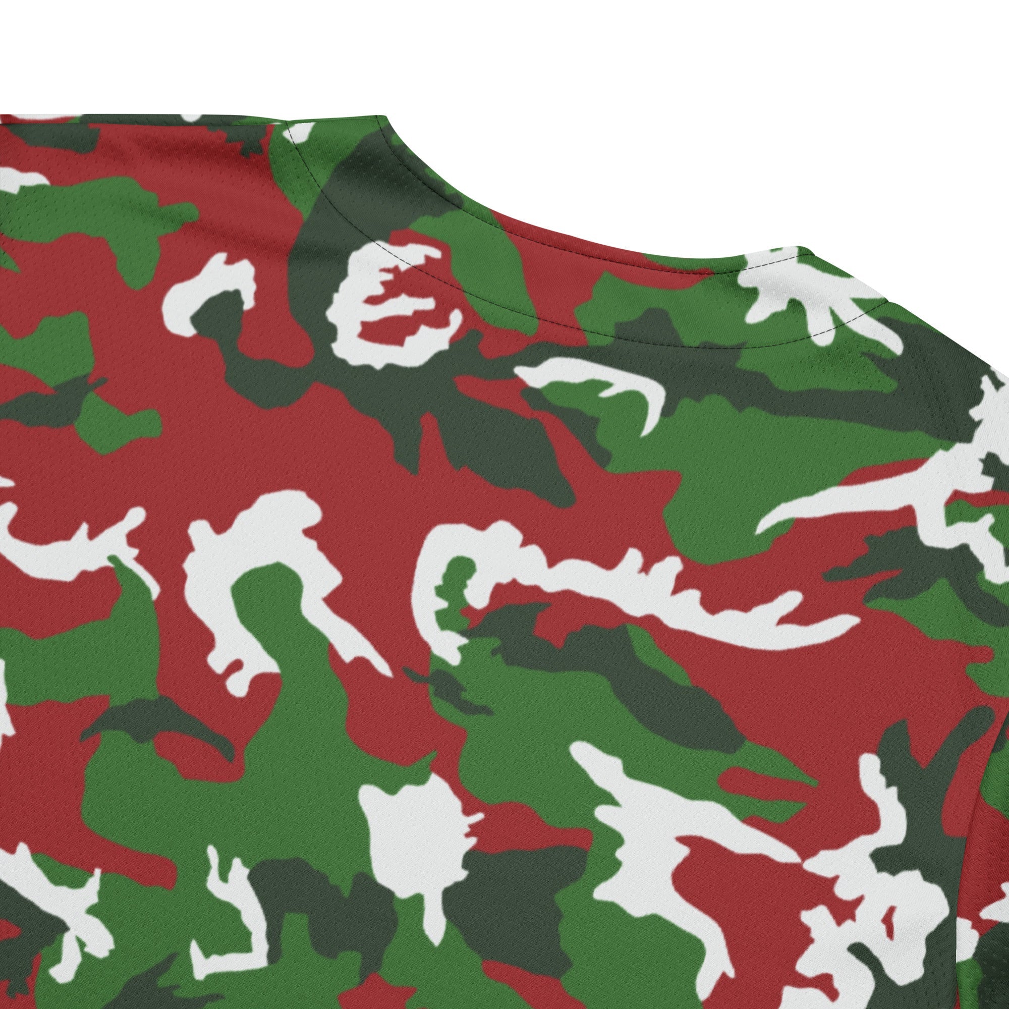 American M81 Christmas CAMO Unisex Baseball Jersey - Image 5