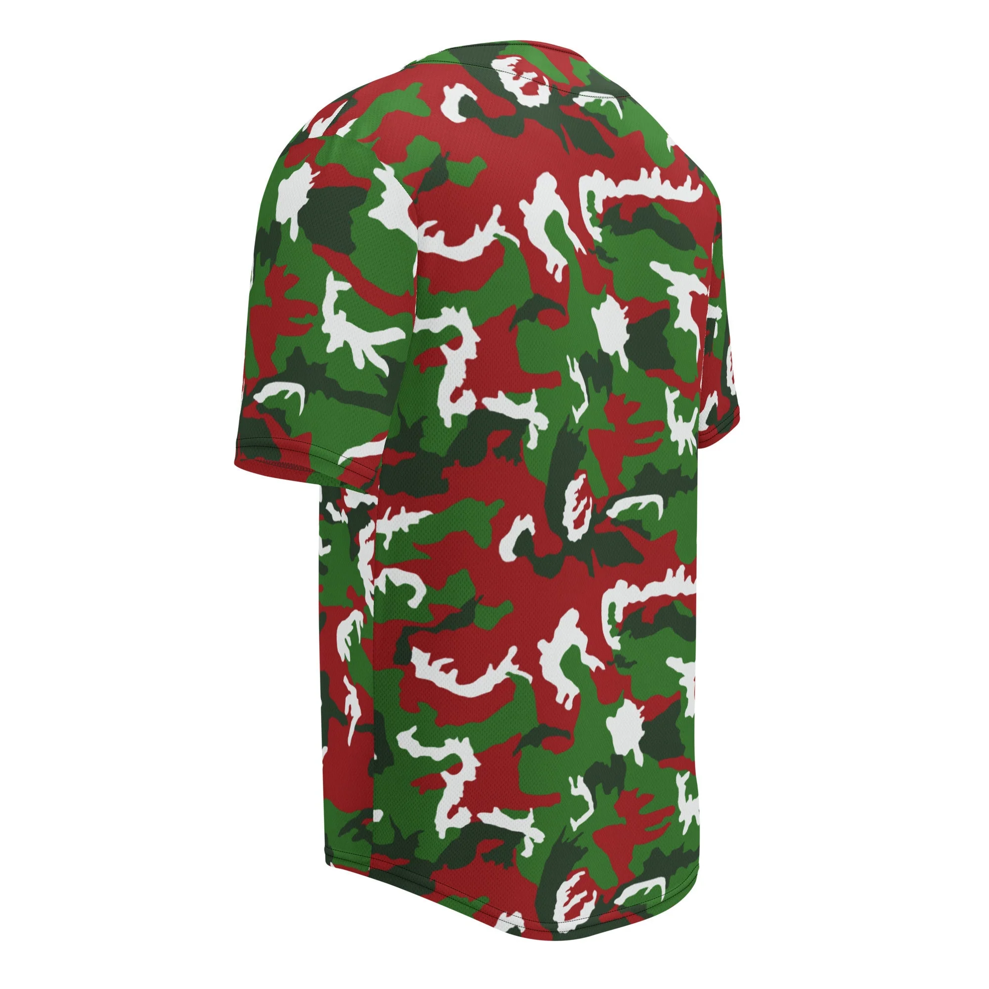 American M81 Christmas CAMO Unisex Baseball Jersey - Image 6