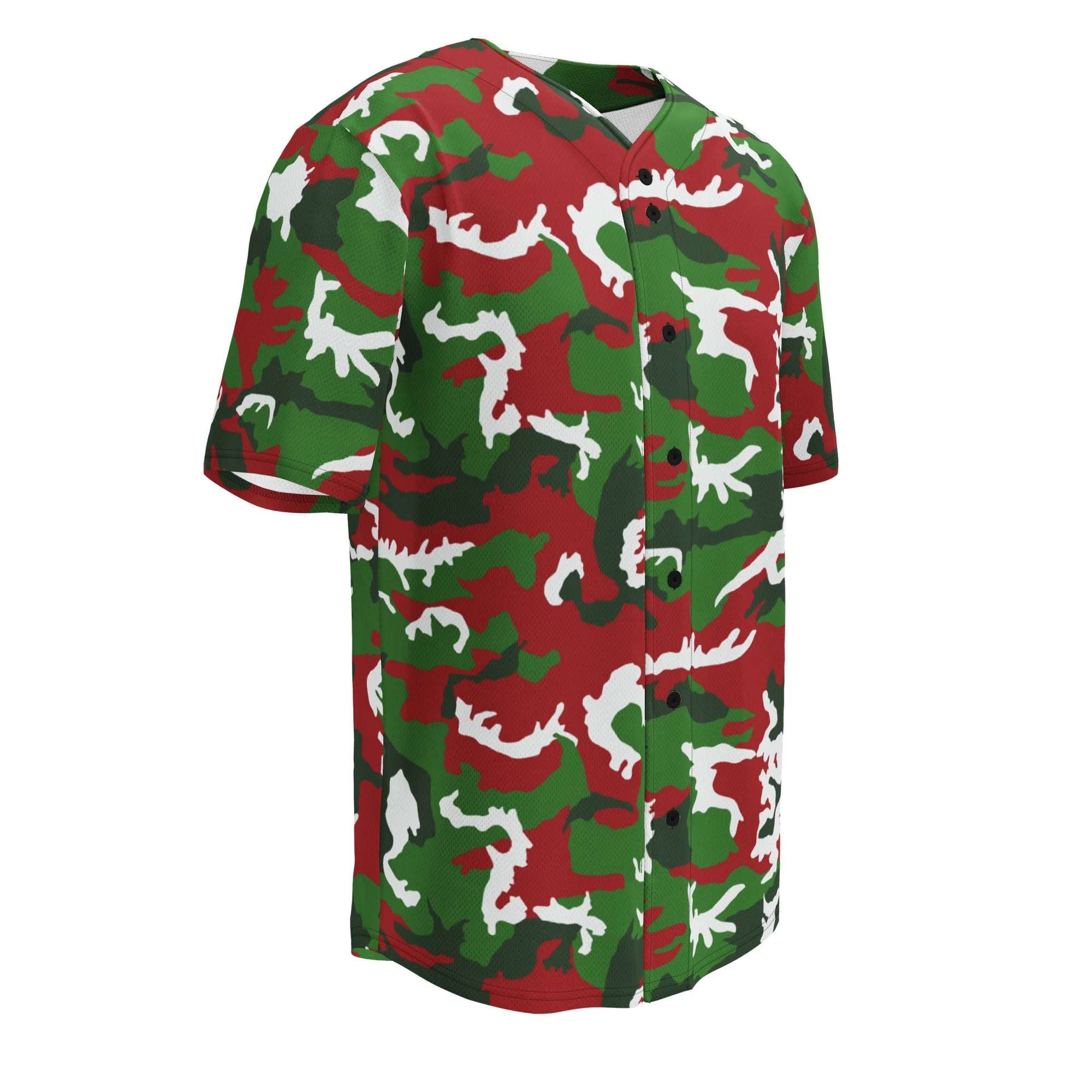 American M81 Christmas CAMO Unisex Baseball Jersey - Image 7