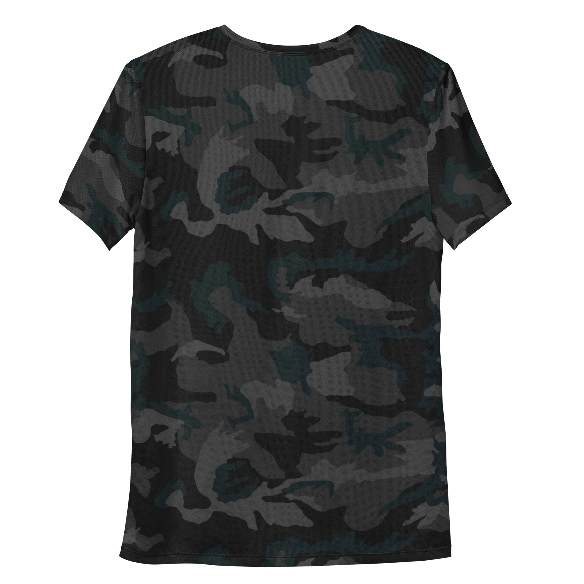 American M81 Night CAMO Mens Athletic T-Shirt - Image 2