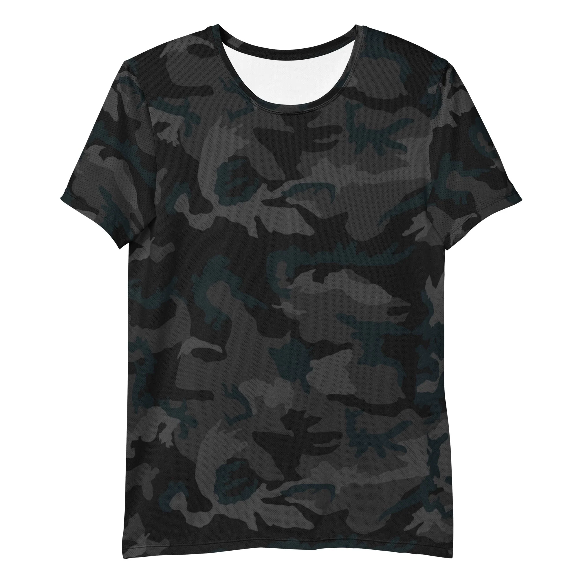 American M81 Night CAMO Mens Athletic T-Shirt - Image 3