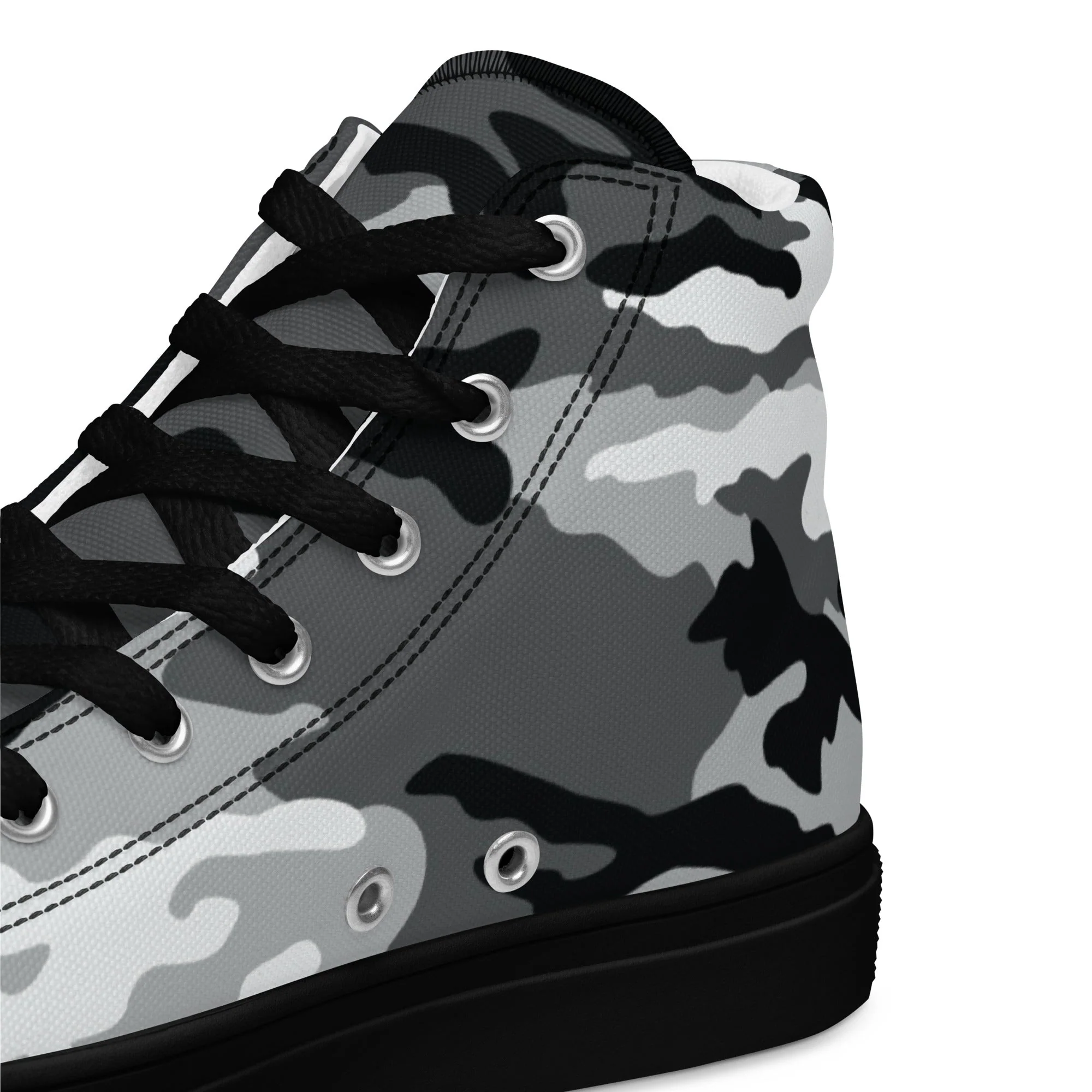 American M81 Urban City CAMO Mens High-Top Canvas Shoes - Image 3