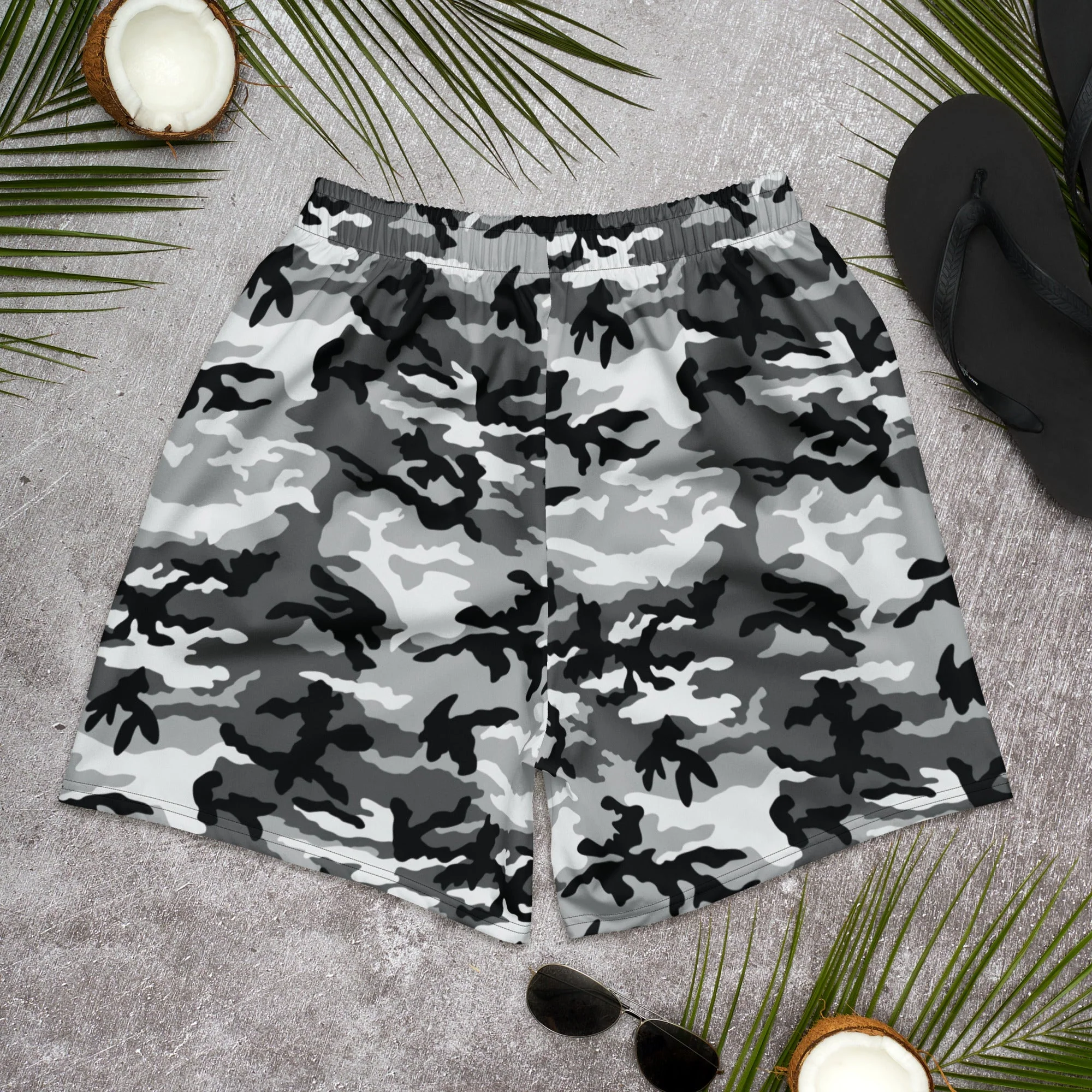 American M81 Urban City CAMO Unisex Athletic Long Shorts - Image 4