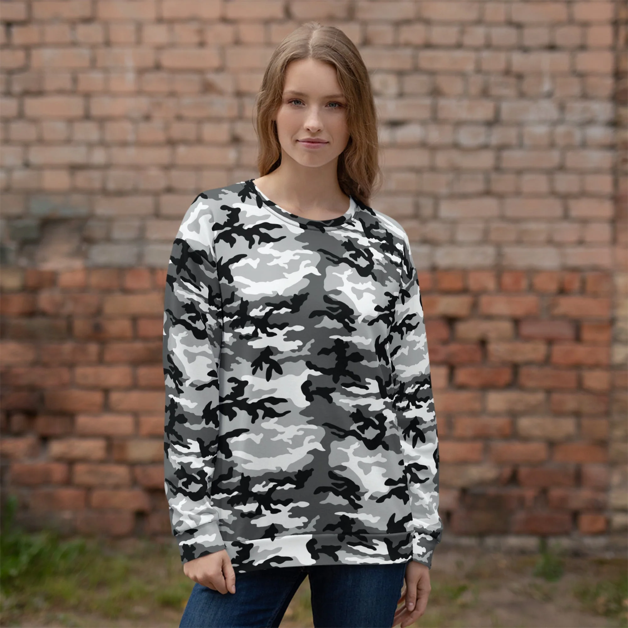 American M81 Urban City CAMO Unisex Sweatshirt - Image 2
