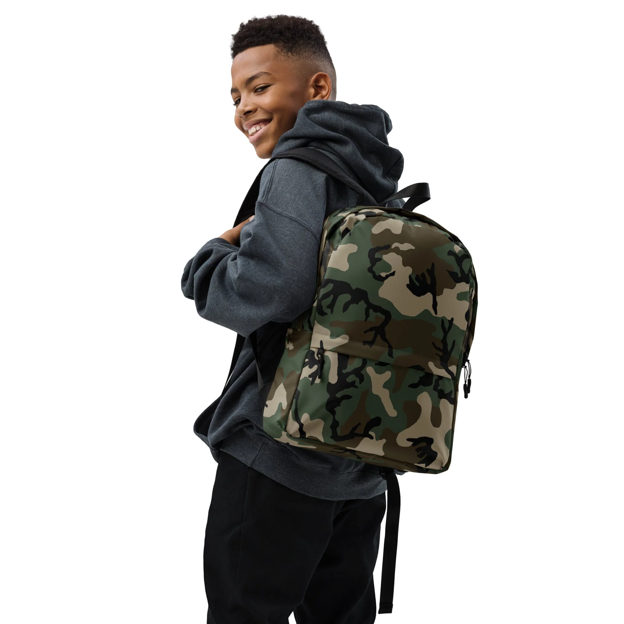 American M81 Woodland CAMO Backpack - Image 11