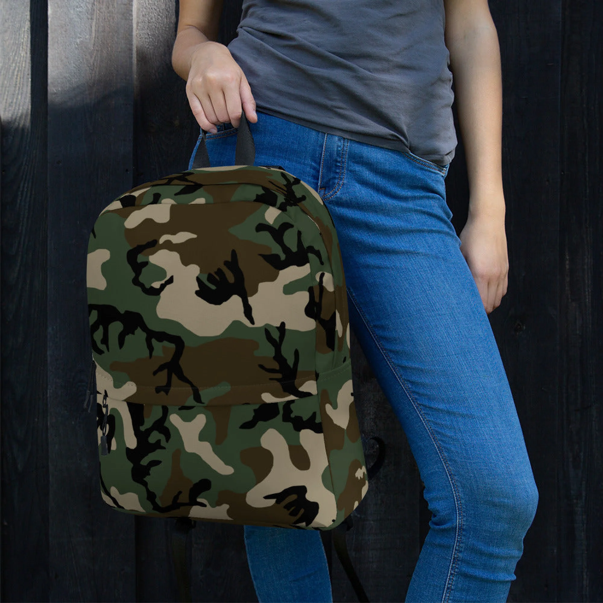 American M81 Woodland CAMO Backpack - Image 3