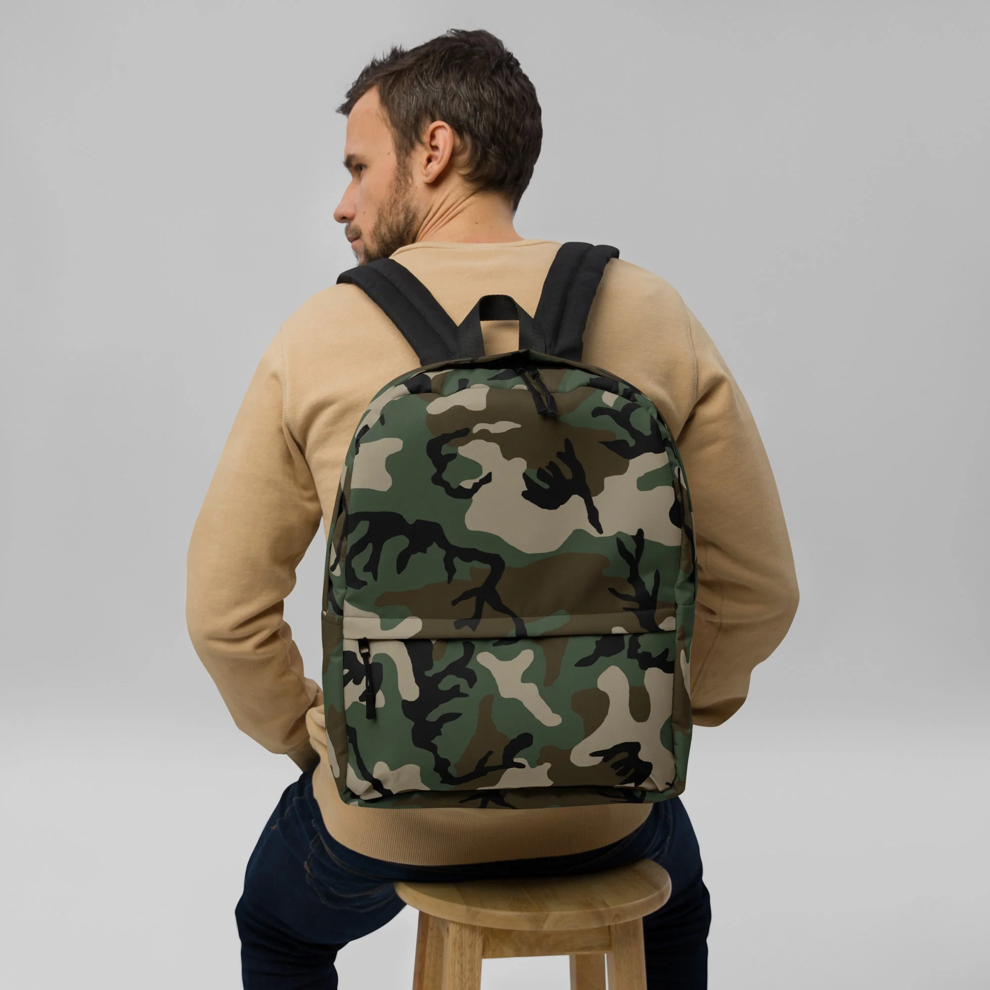 American M81 Woodland CAMO Backpack - Image 5