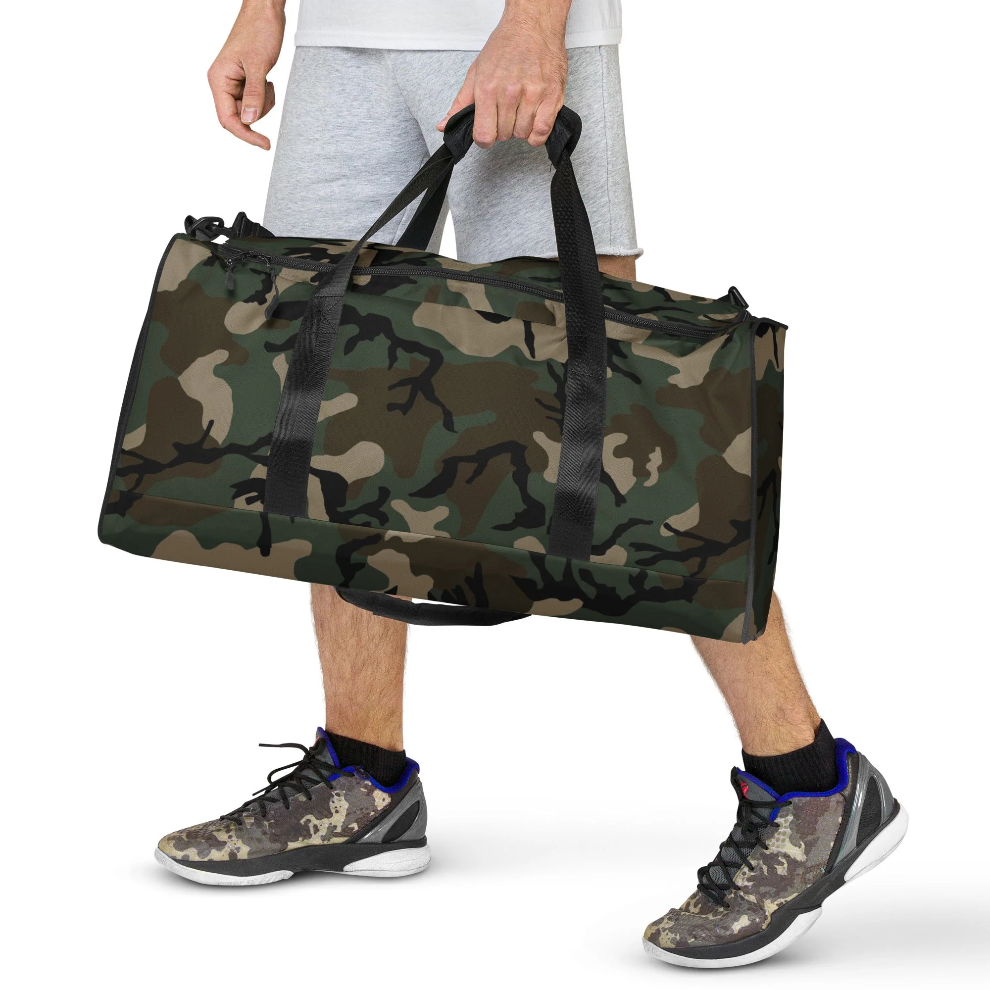 American M81 Woodland CAMO Duffle Bag - Image 10
