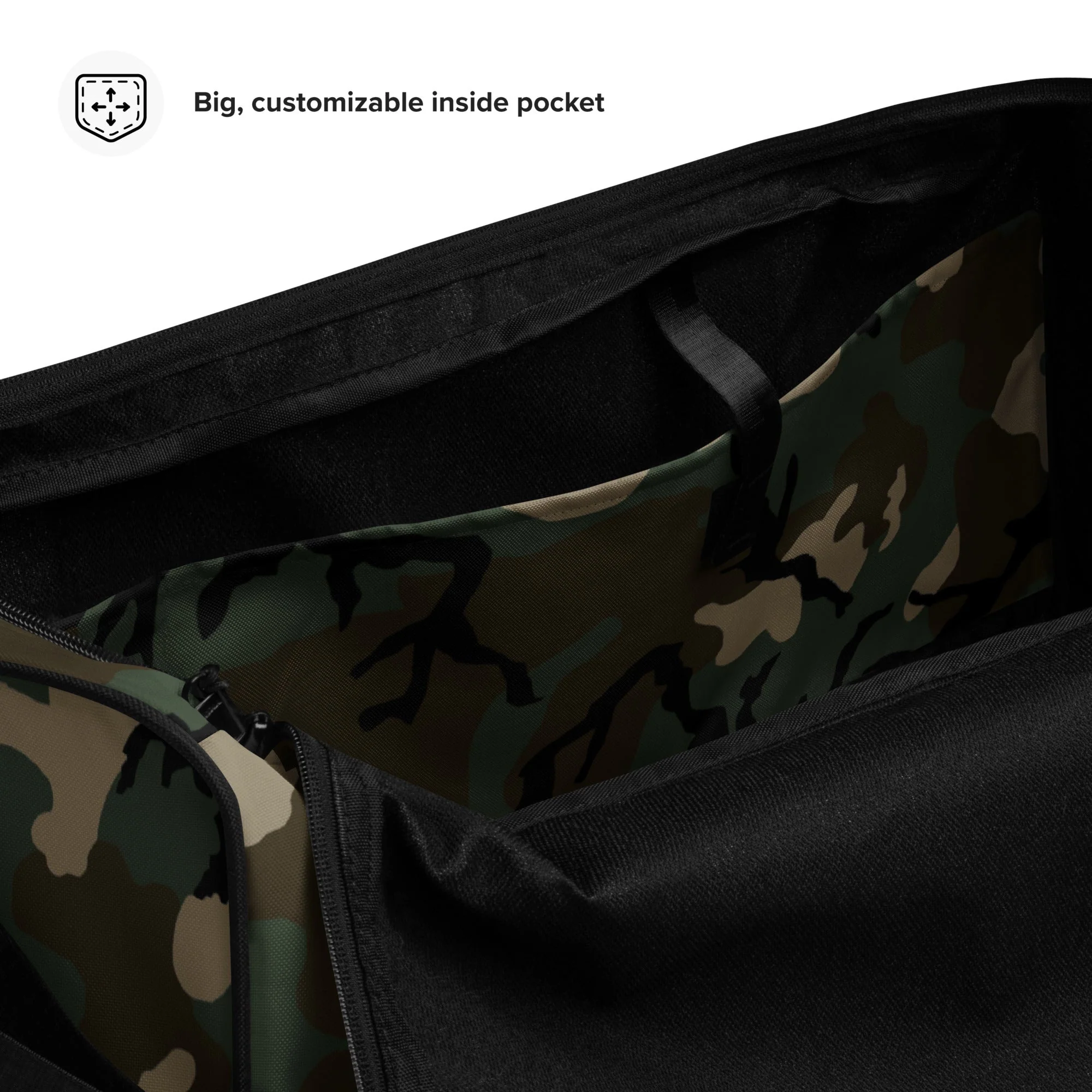 American M81 Woodland CAMO Duffle Bag - Image 9