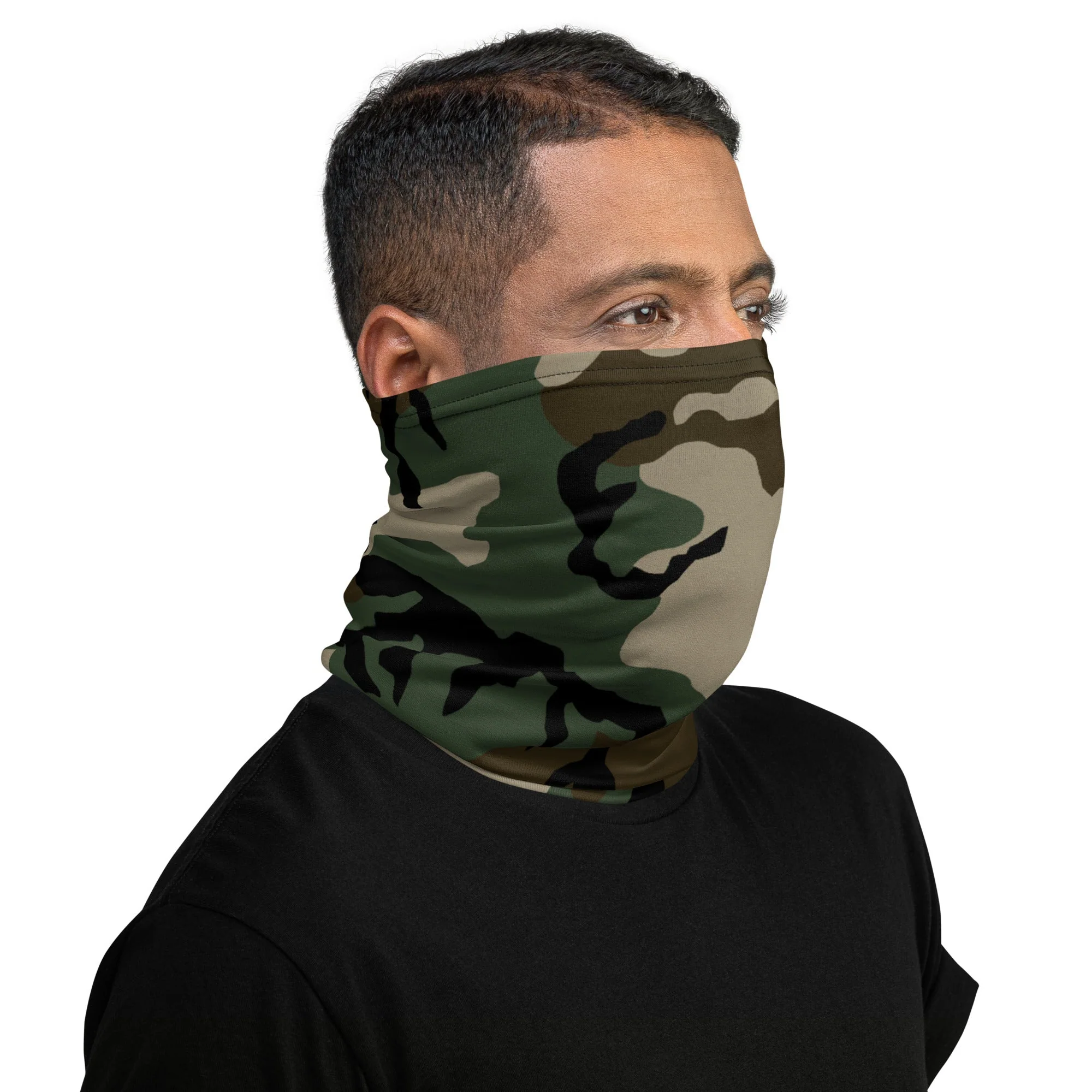 American M81 Woodland CAMO Neck Gaiter - Image 10