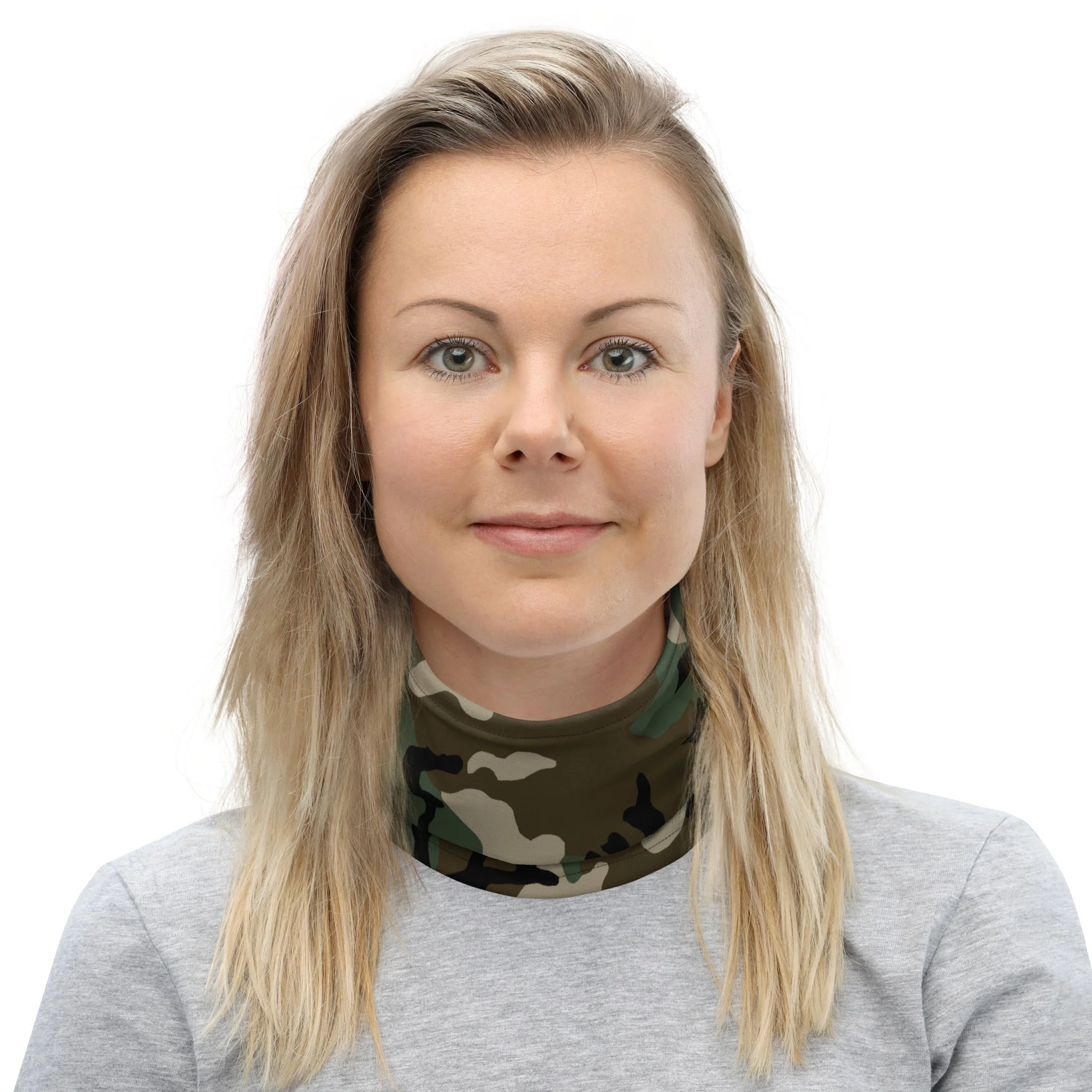 American M81 Woodland CAMO Neck Gaiter - Image 6