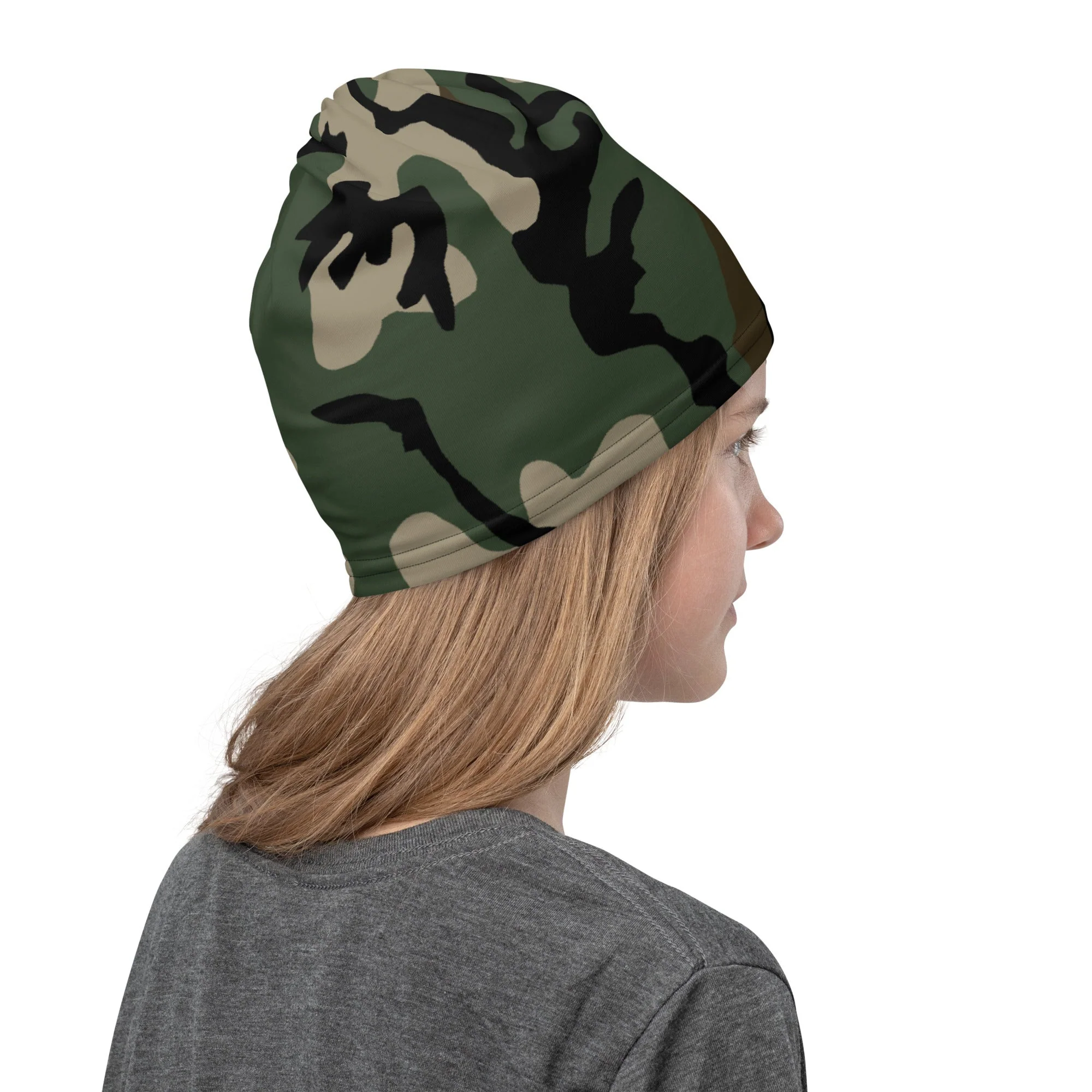 American M81 Woodland CAMO Neck Gaiter - Image 8