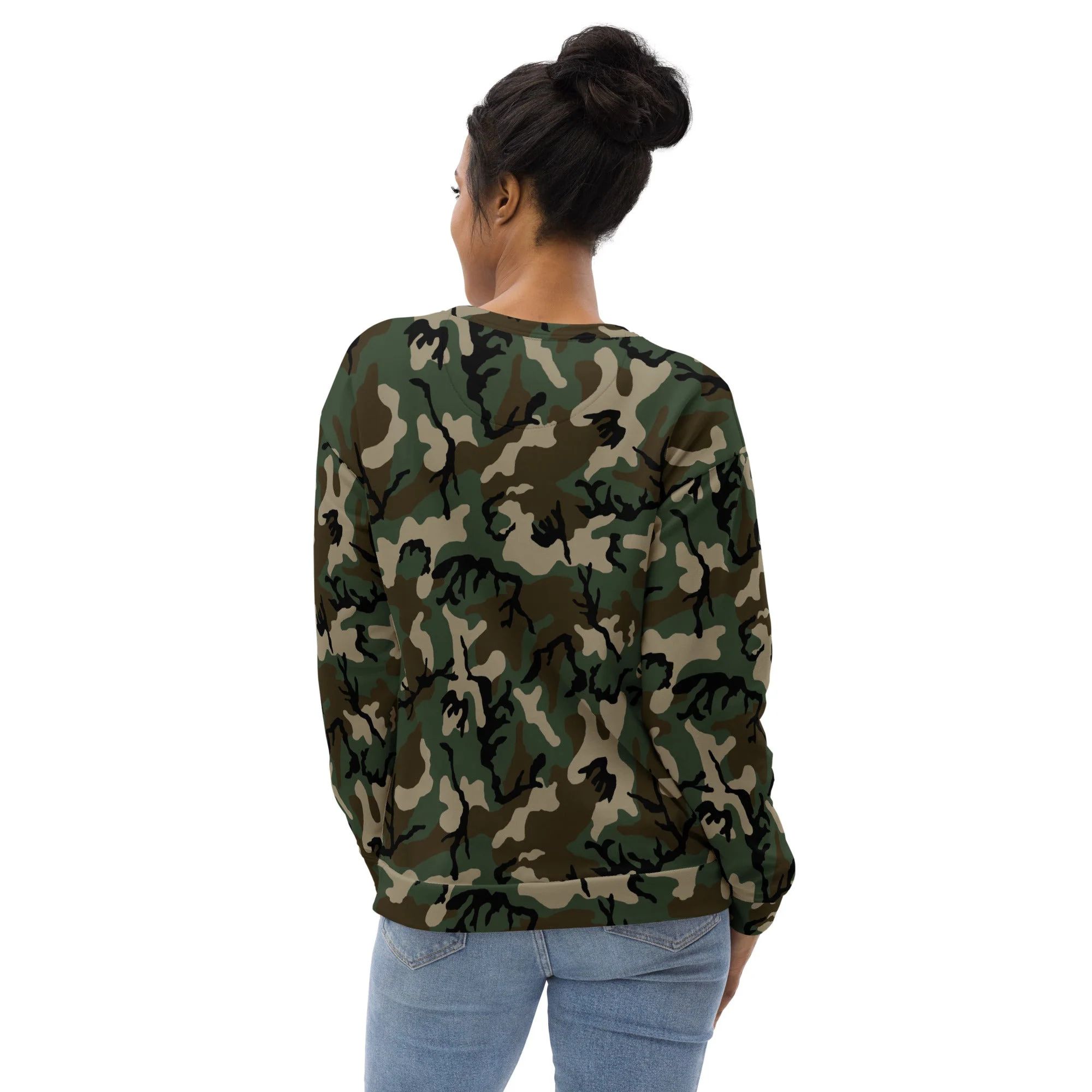 American M81 Woodland CAMO Unisex Sweatshirt - Image 13