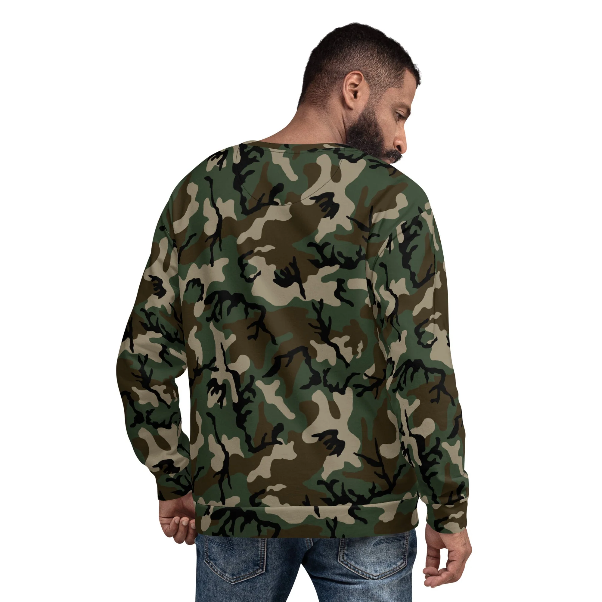 American M81 Woodland CAMO Unisex Sweatshirt - Image 15