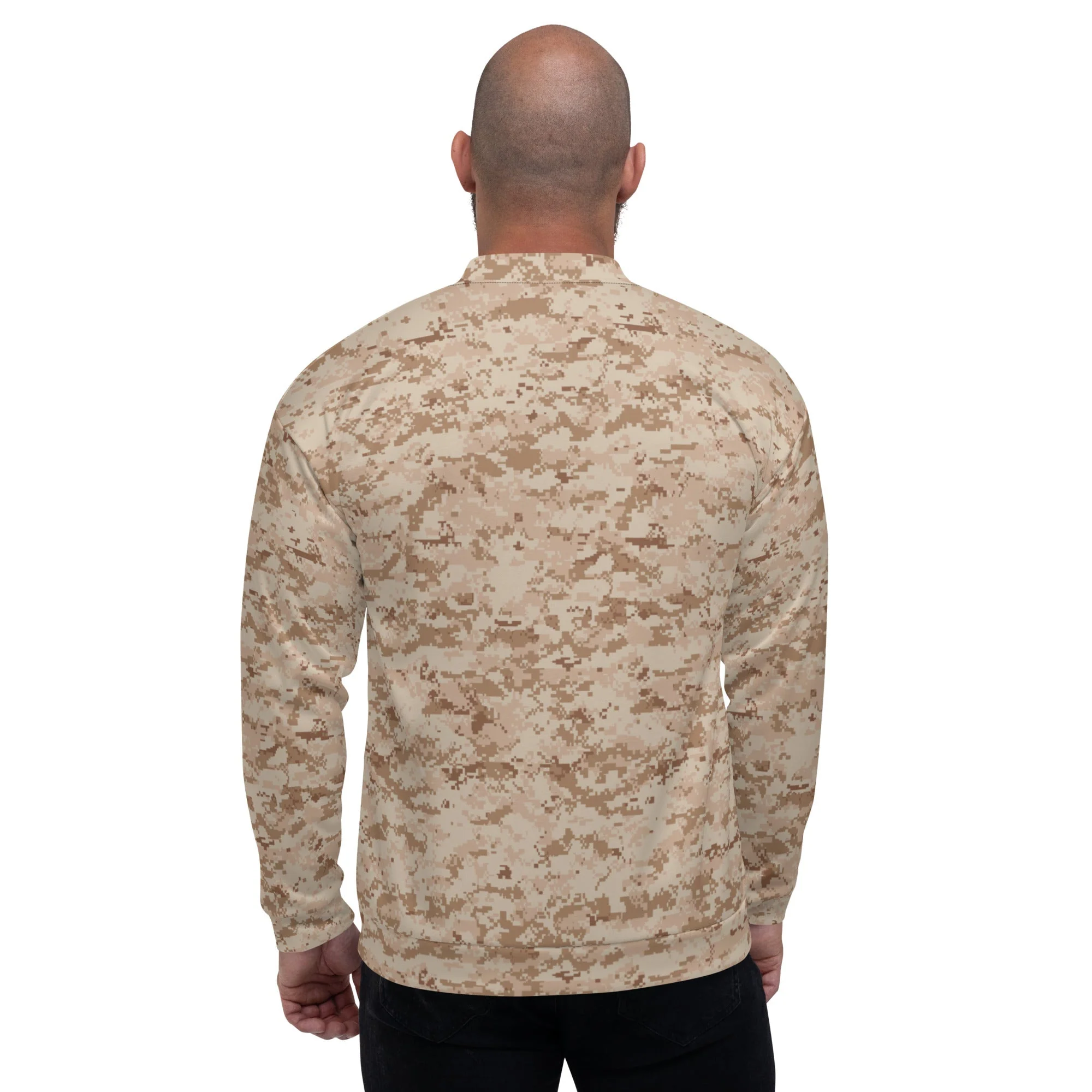 American Digital Desert CAMO Unisex Bomber Jacket - Image 7