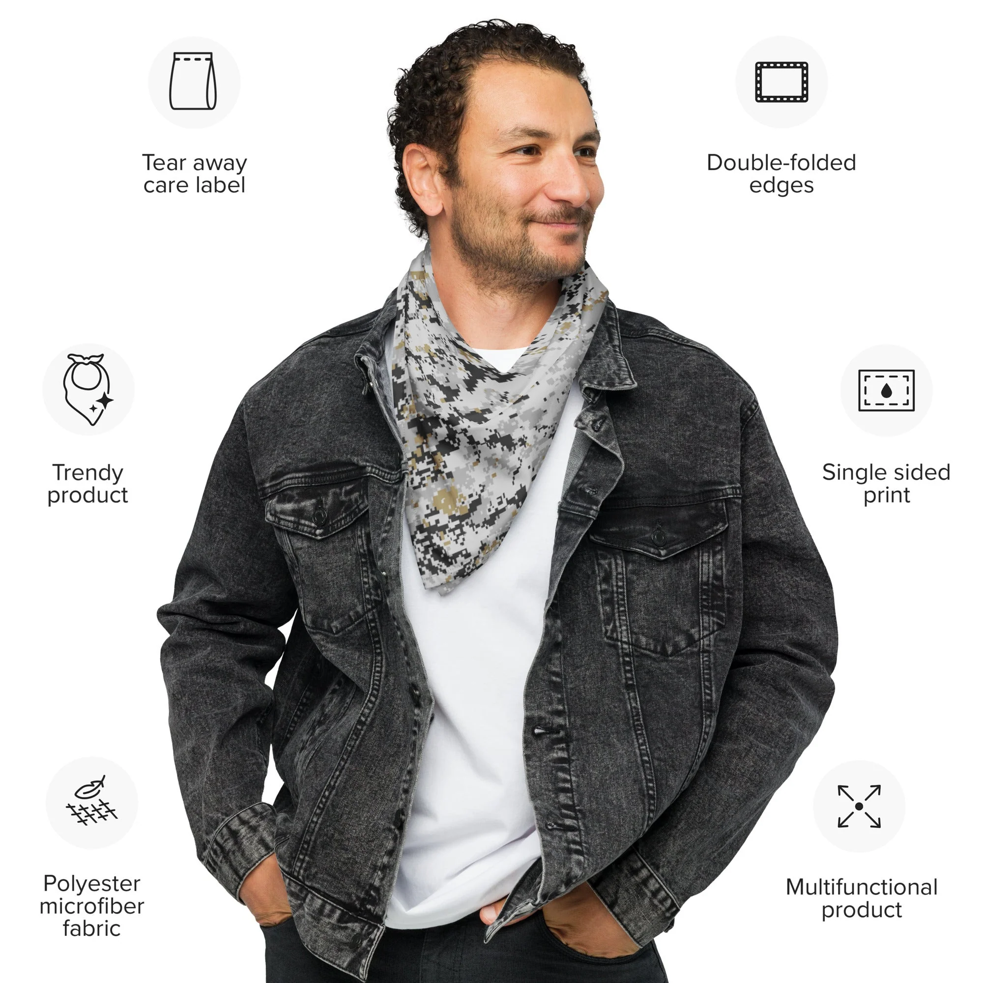 American Digital Urban CAMO Bandana - Image 4