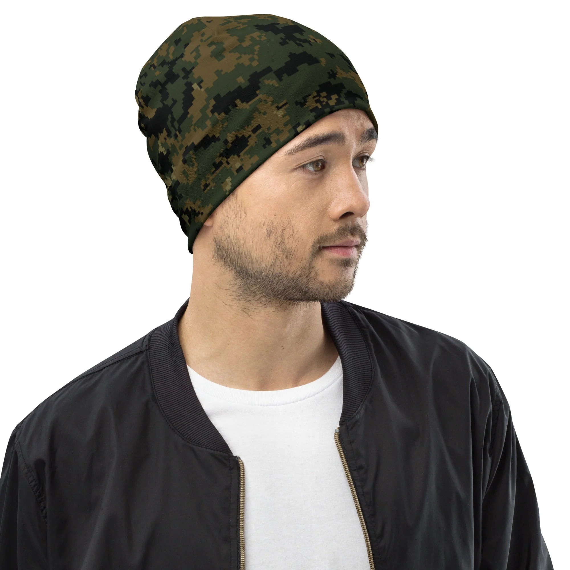 American Digital Woodland CAMO Beanie - Image 3