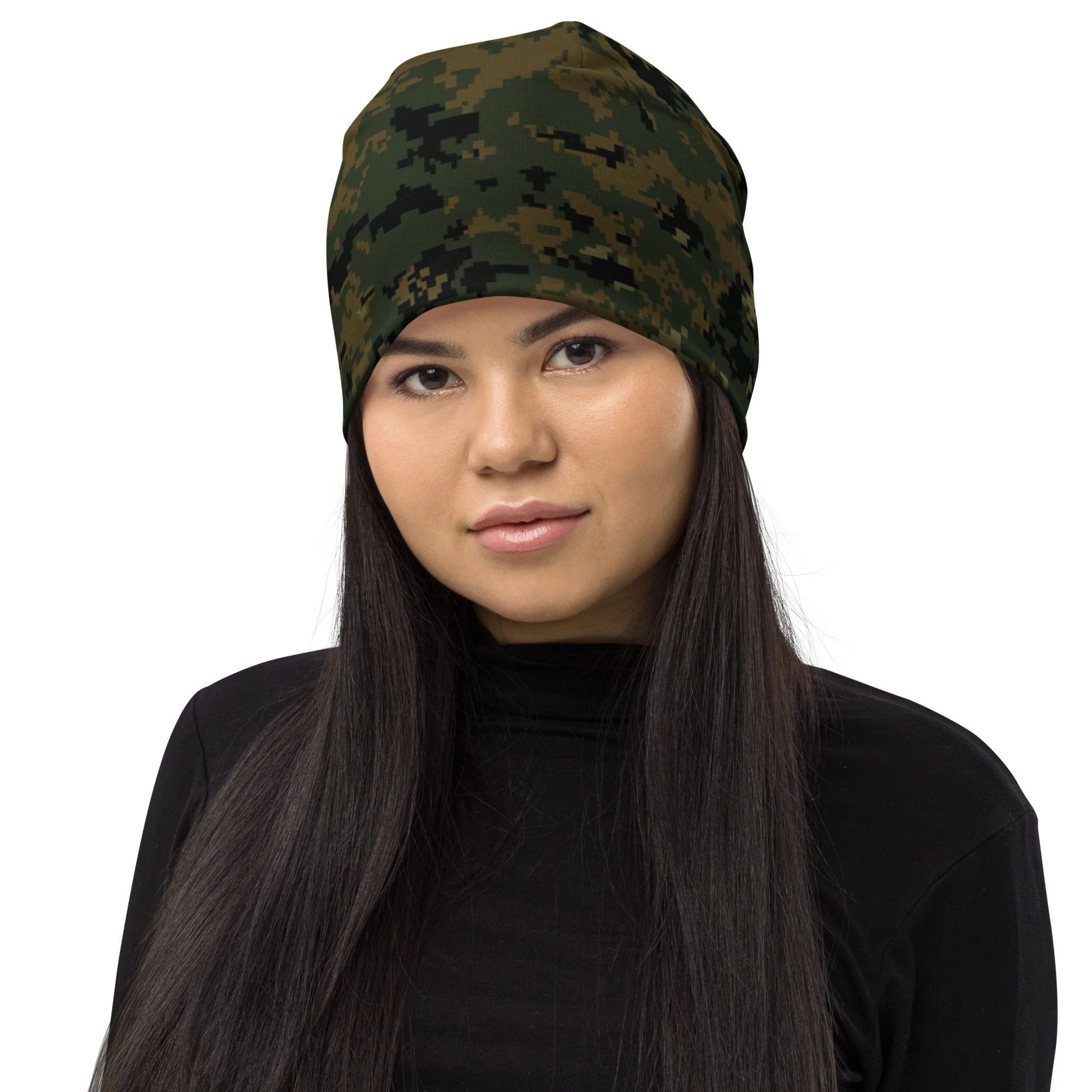 American Digital Woodland CAMO Beanie - Image 6
