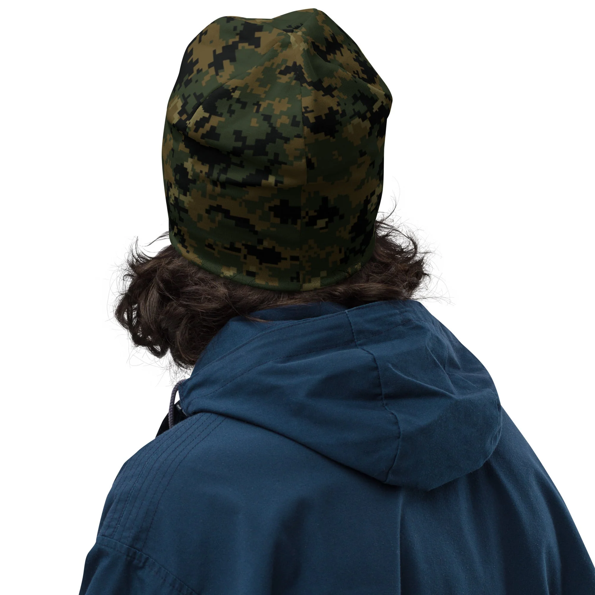 American Digital Woodland CAMO Beanie - Image 8