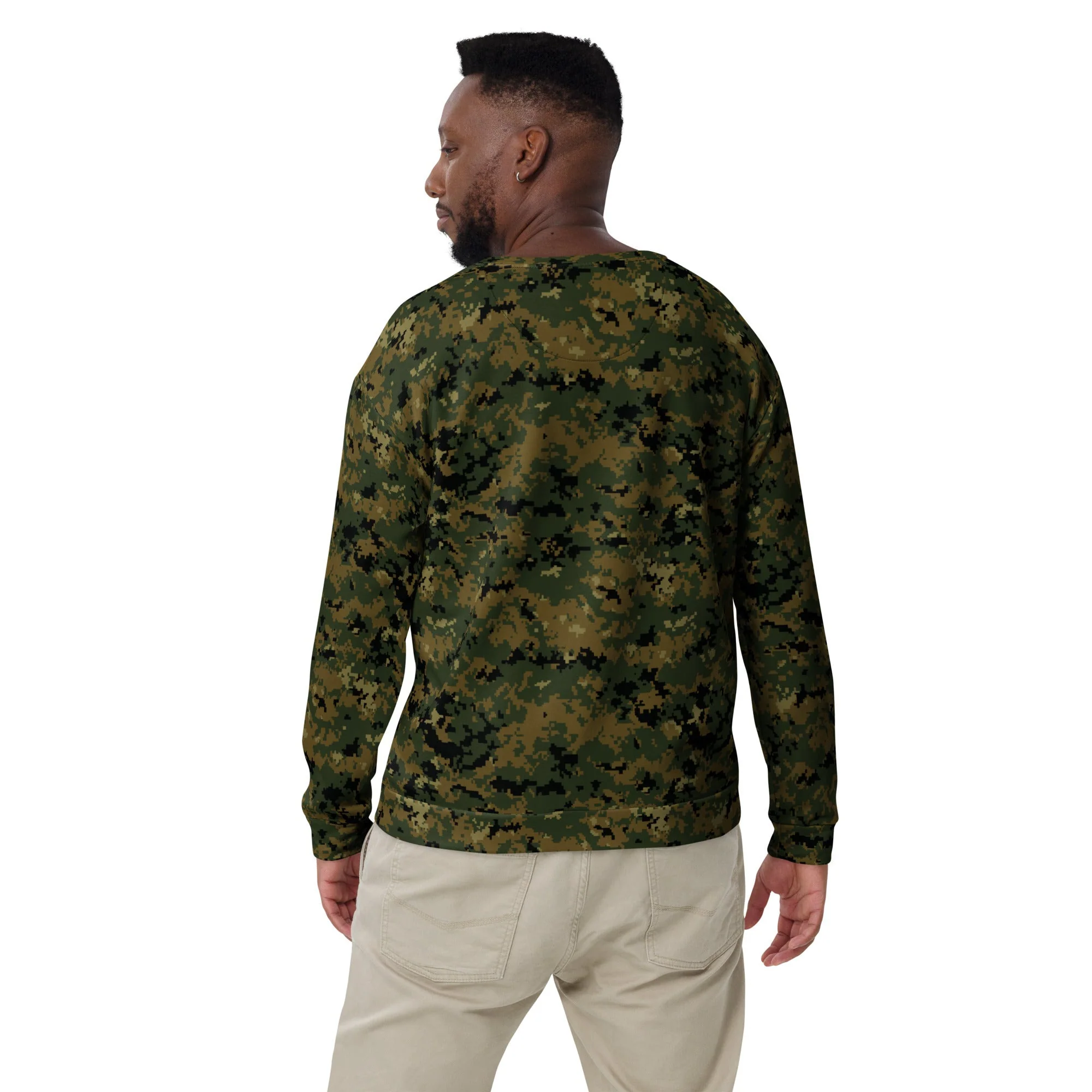 American Digital Woodland CAMO Unisex Sweatshirt - Image 14