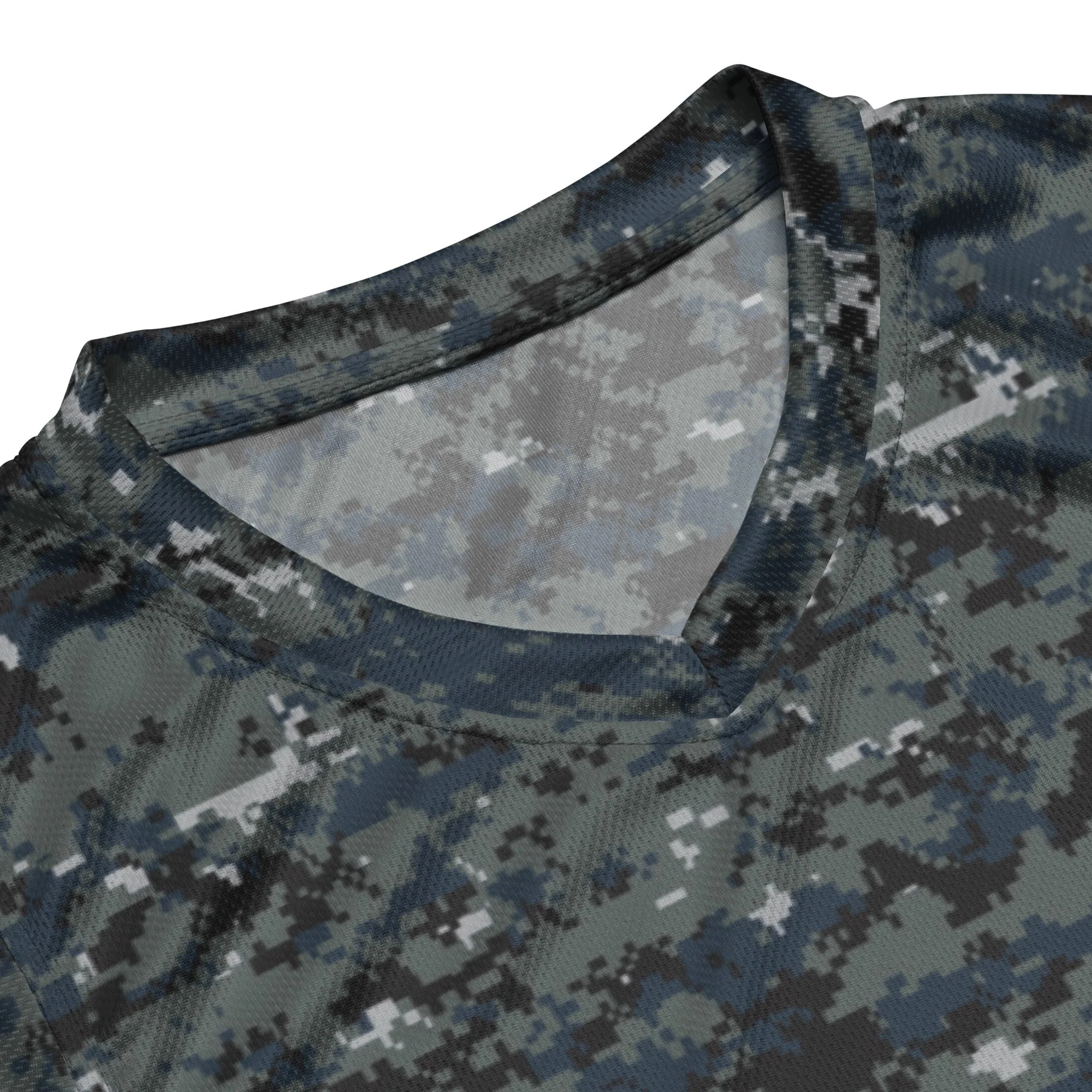 American Digital Blueberry CAMO Unisex Basketball Jersey - Image 4
