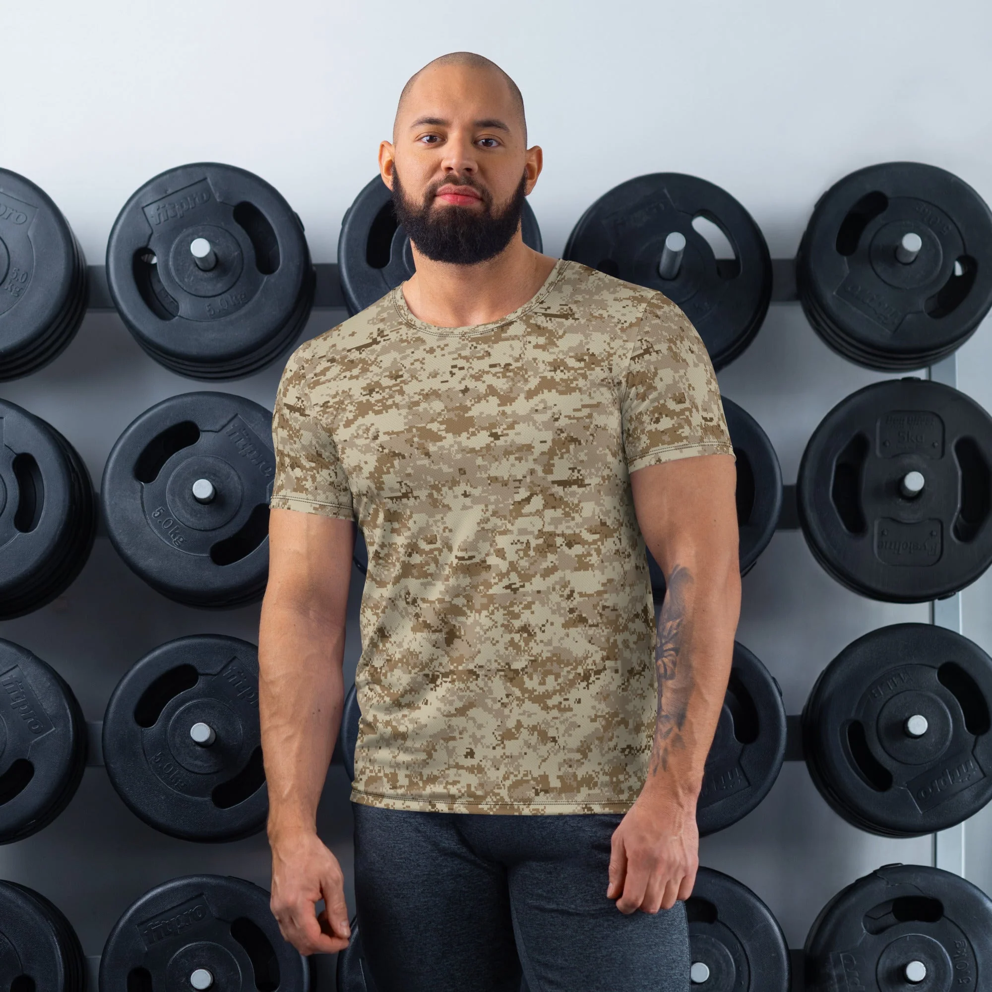 American Digital AOR-1 CAMO Mens Athletic T-Shirt