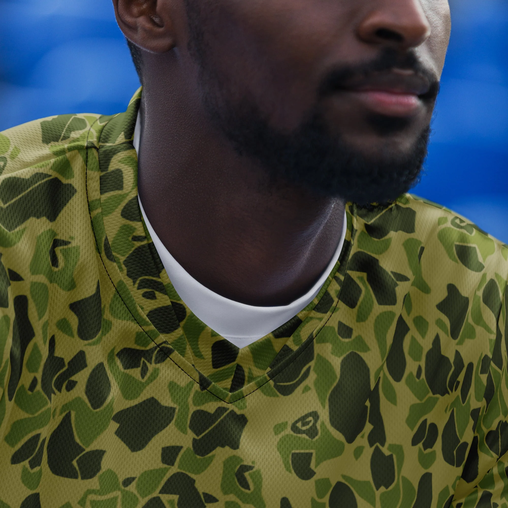 American Parachute CAMO Unisex Sports Jersey - Image 7