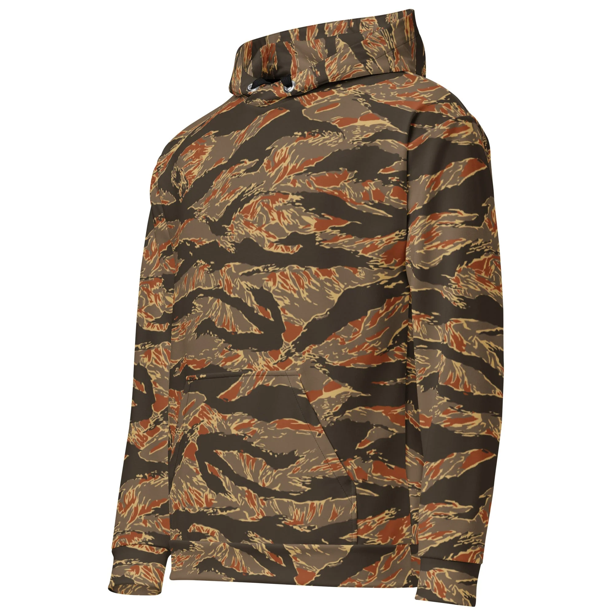 American Tiger Stripe Autumn CAMO Unisex Hoodie - Image 10